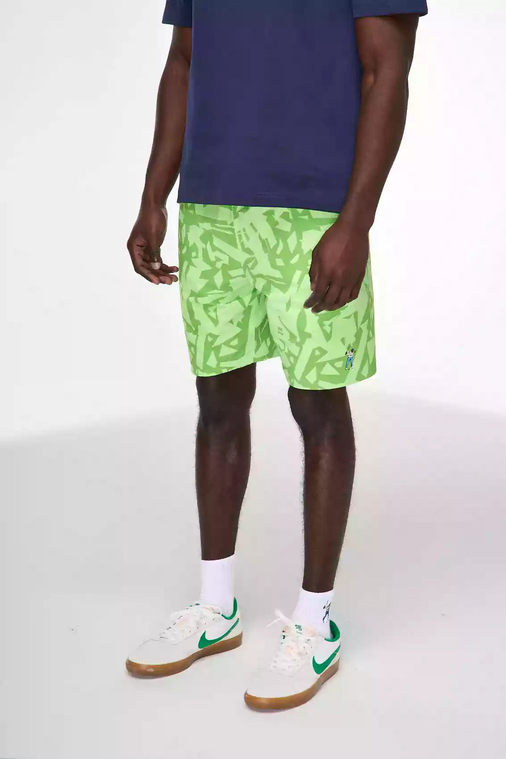 Shatter Print Crossover Short