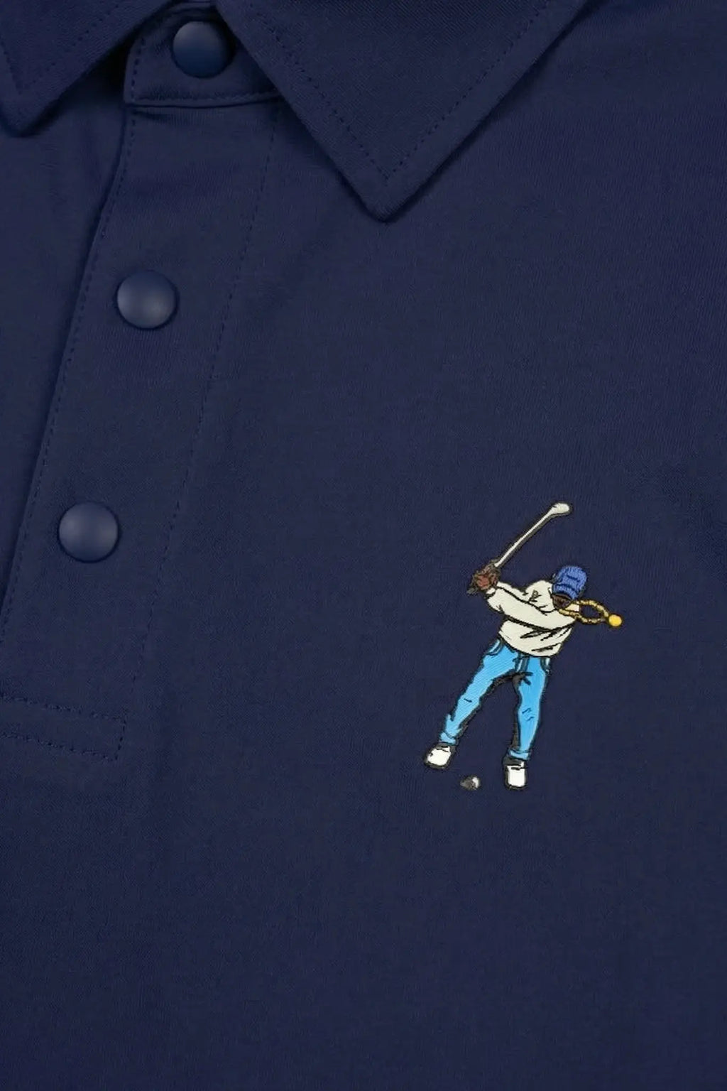Snap Placket Polo