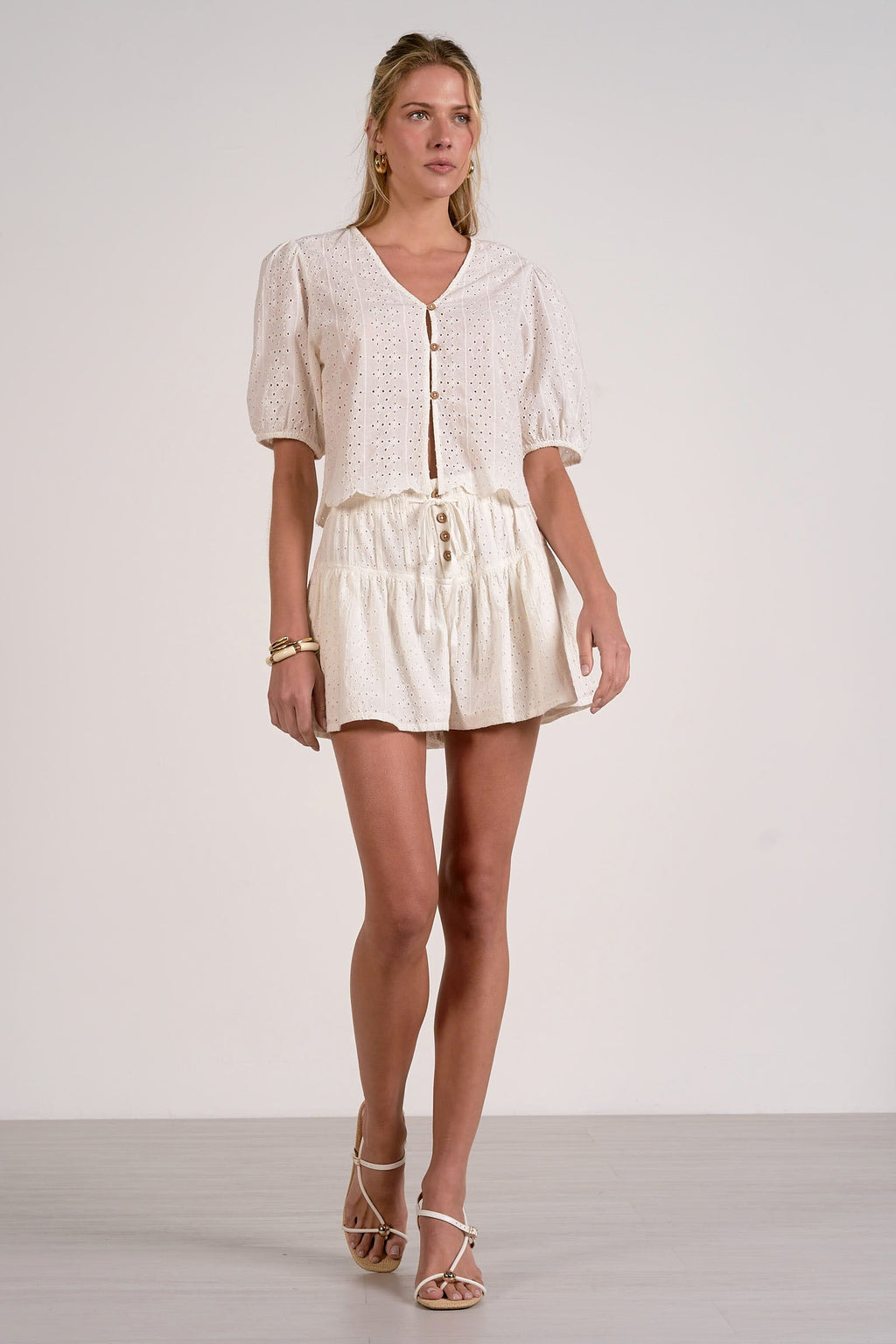 Ellie Short White