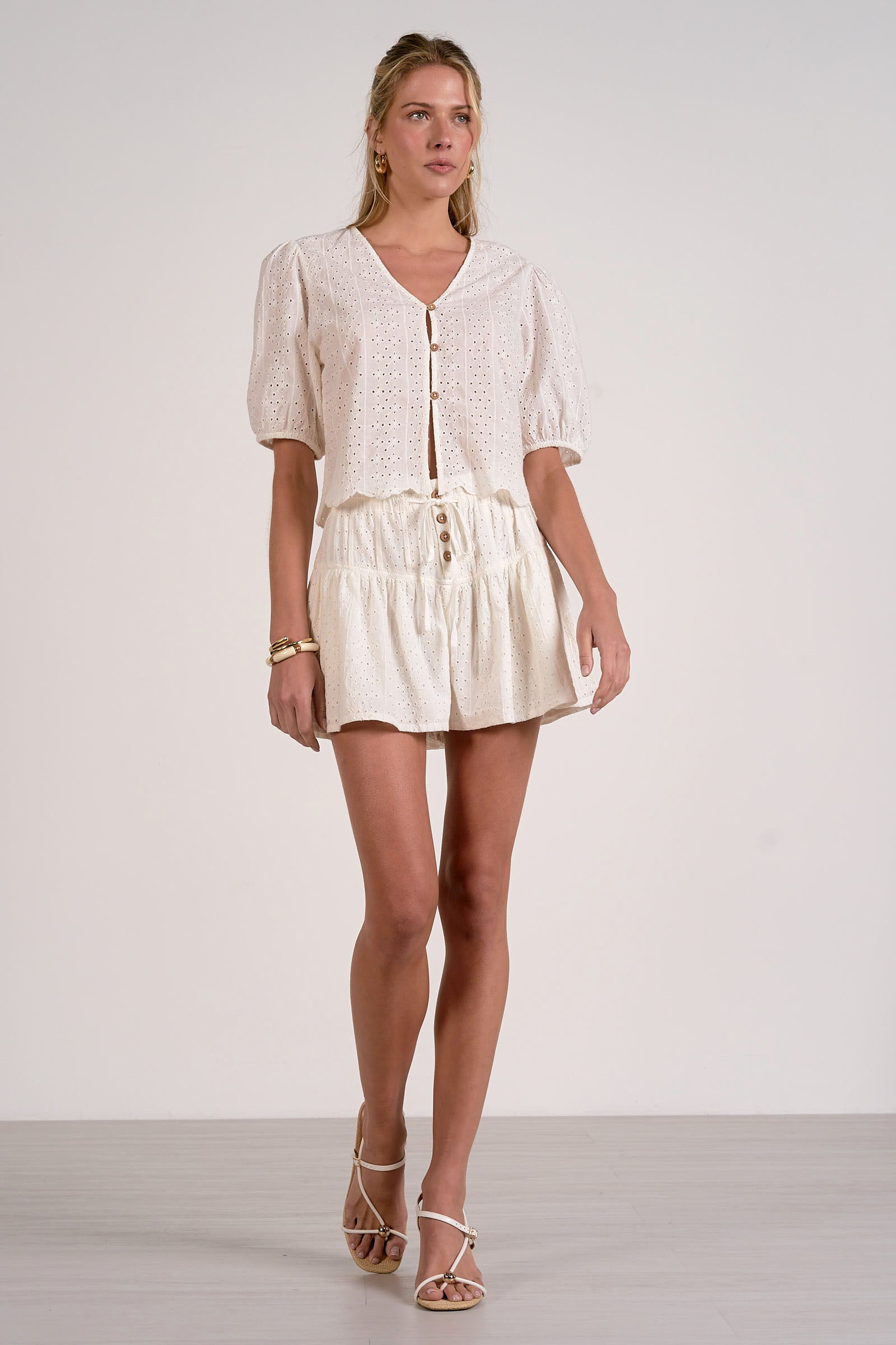 Ellie Short White