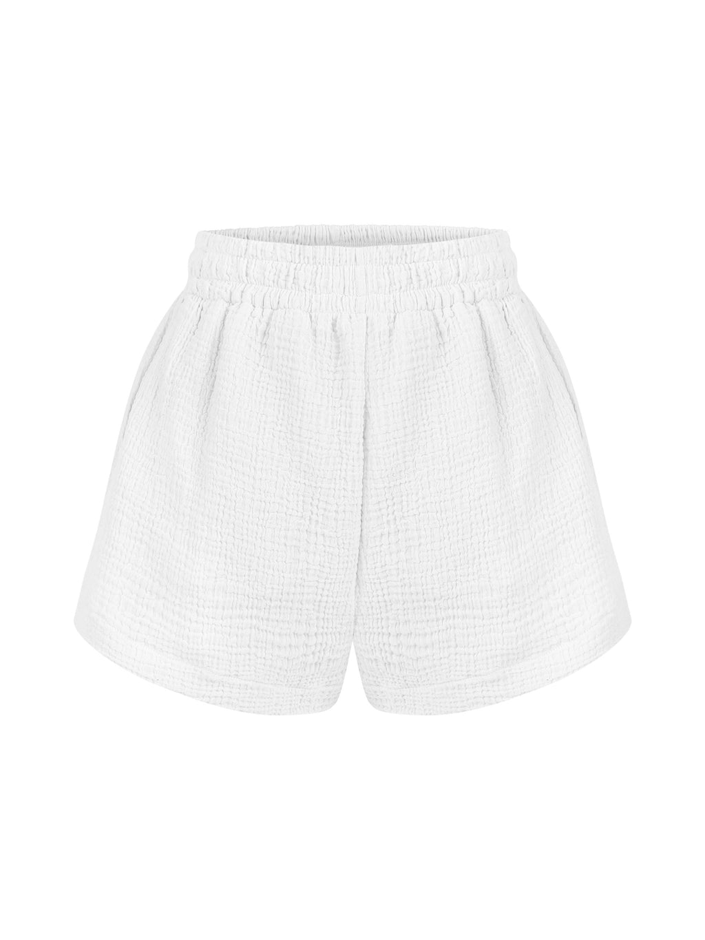 The Handloom Echo Boy Short White
