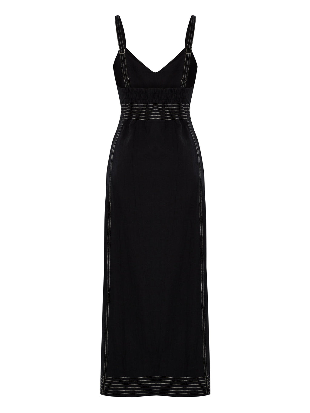 The Handloom Eva Maxi Dress Black