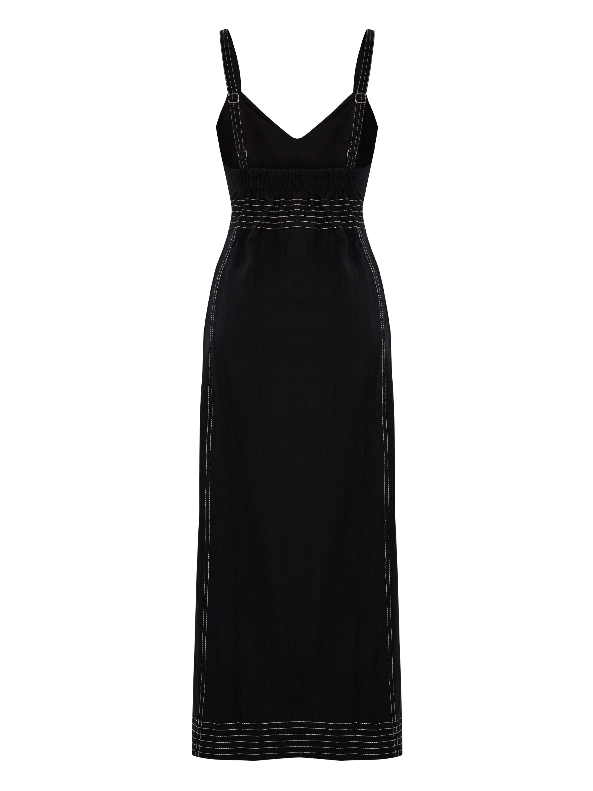 The Handloom Eva Maxi Dress Black