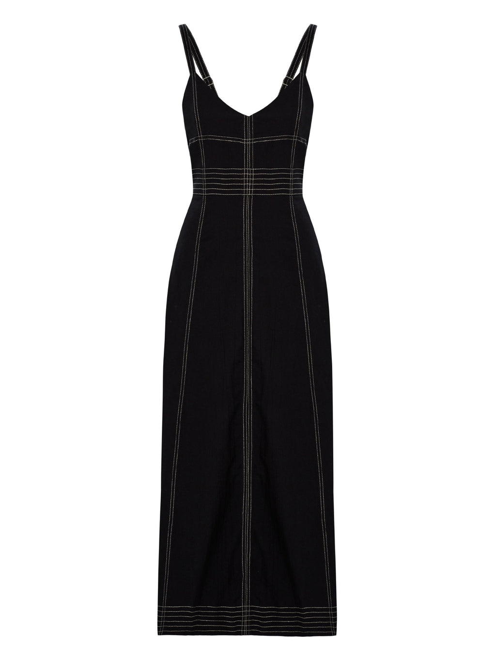 The Handloom Eva Maxi Dress Black