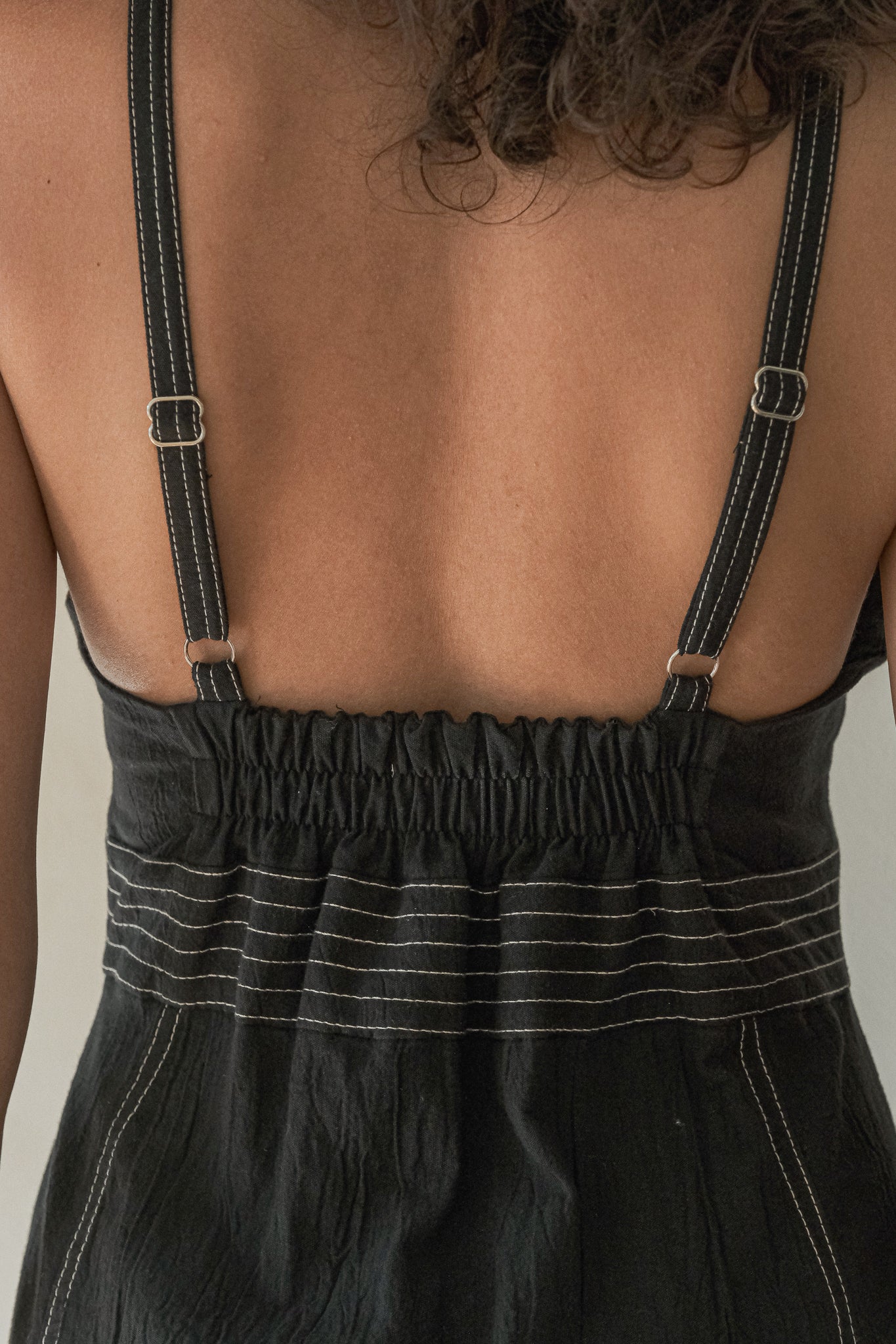 The Handloom Eva Maxi Dress Black