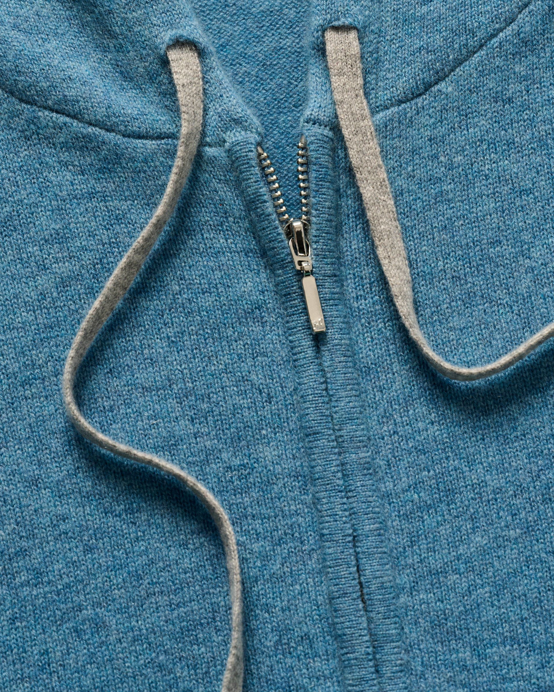 Johnnie-O Amanda Cashmere Full Zip Hooded Sweater