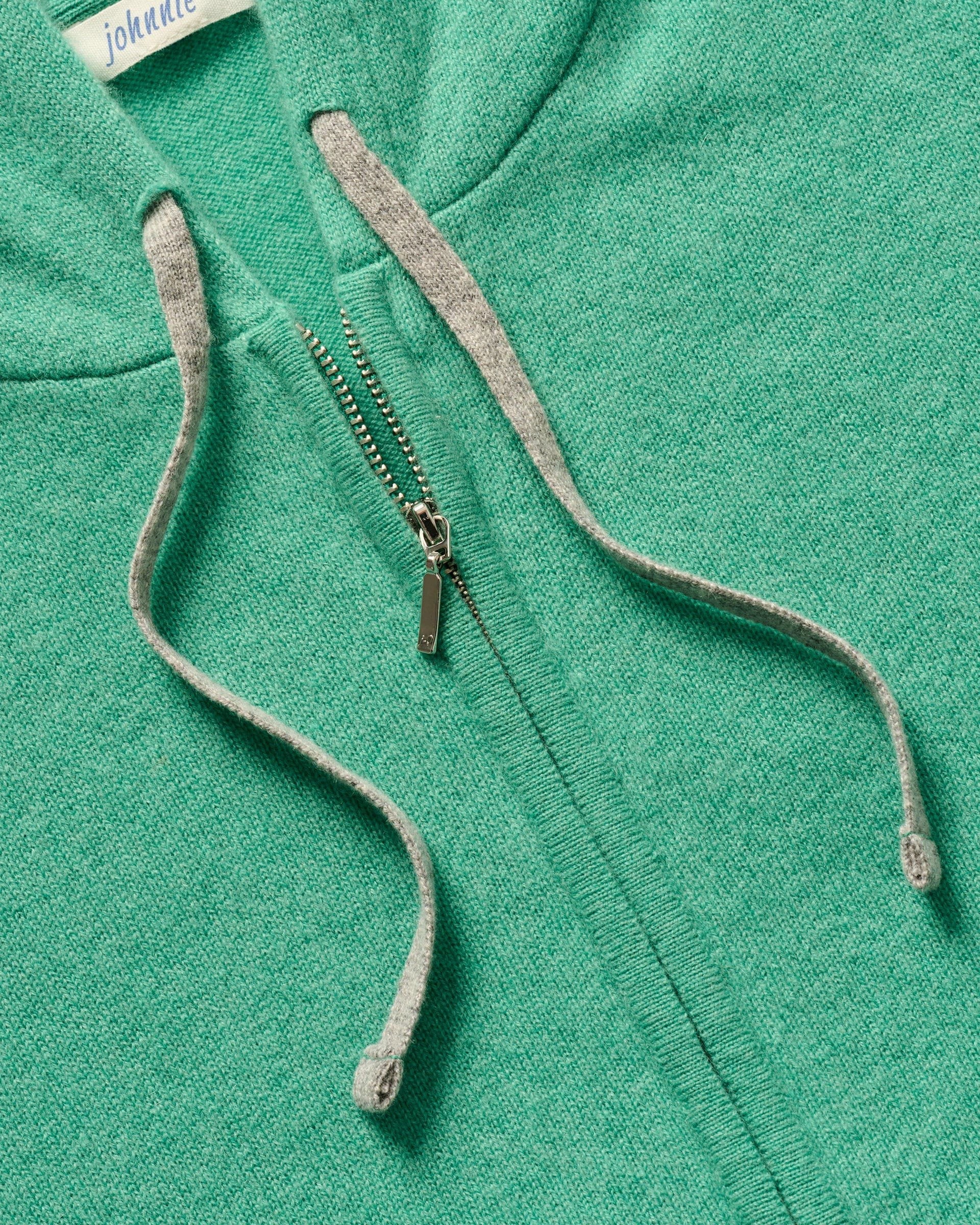 Johnnie-O Amanda Cashmere Full Zip Hooded Sweater