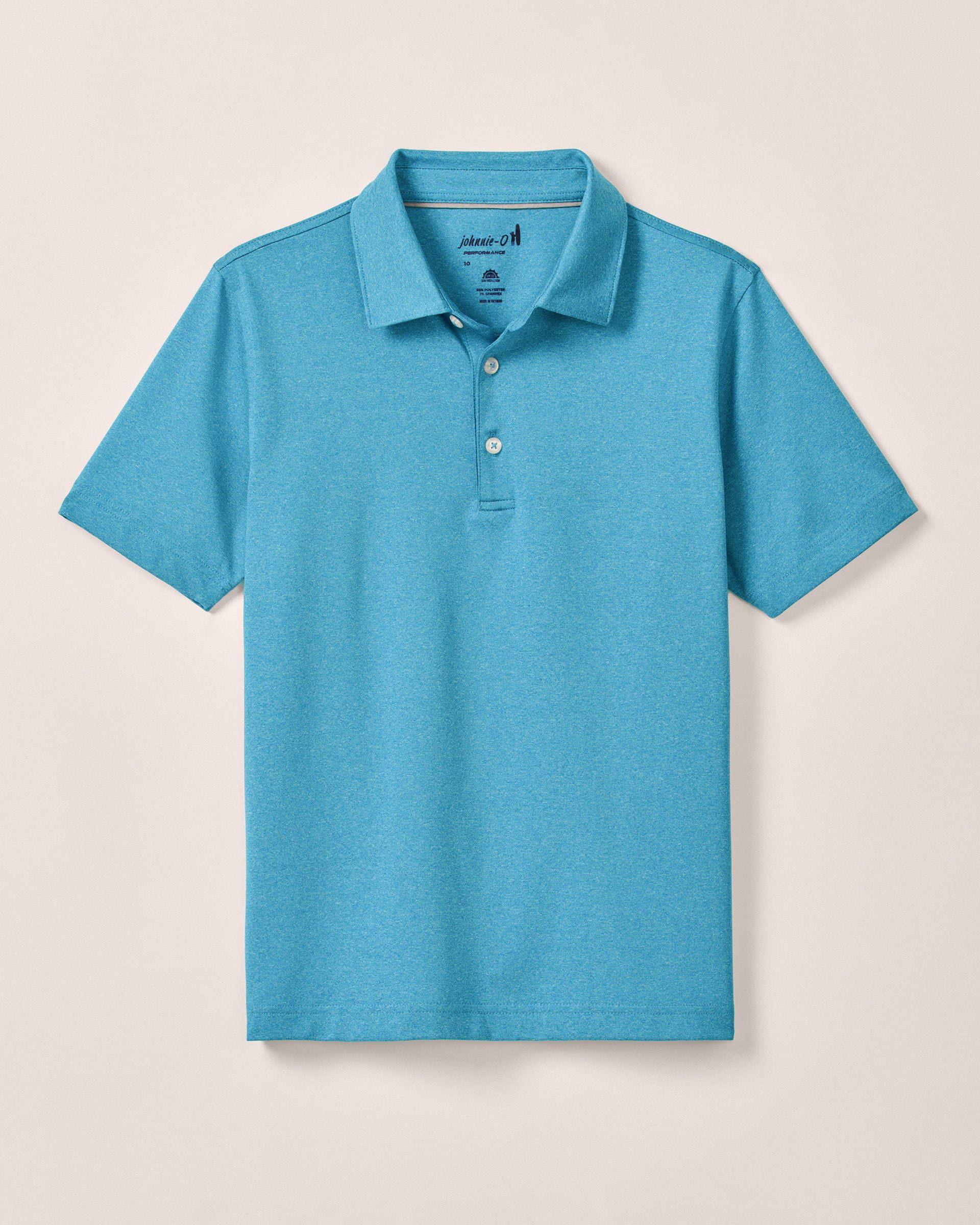 Johnnie-O Performance Jersey Jr. Polo - Birdie