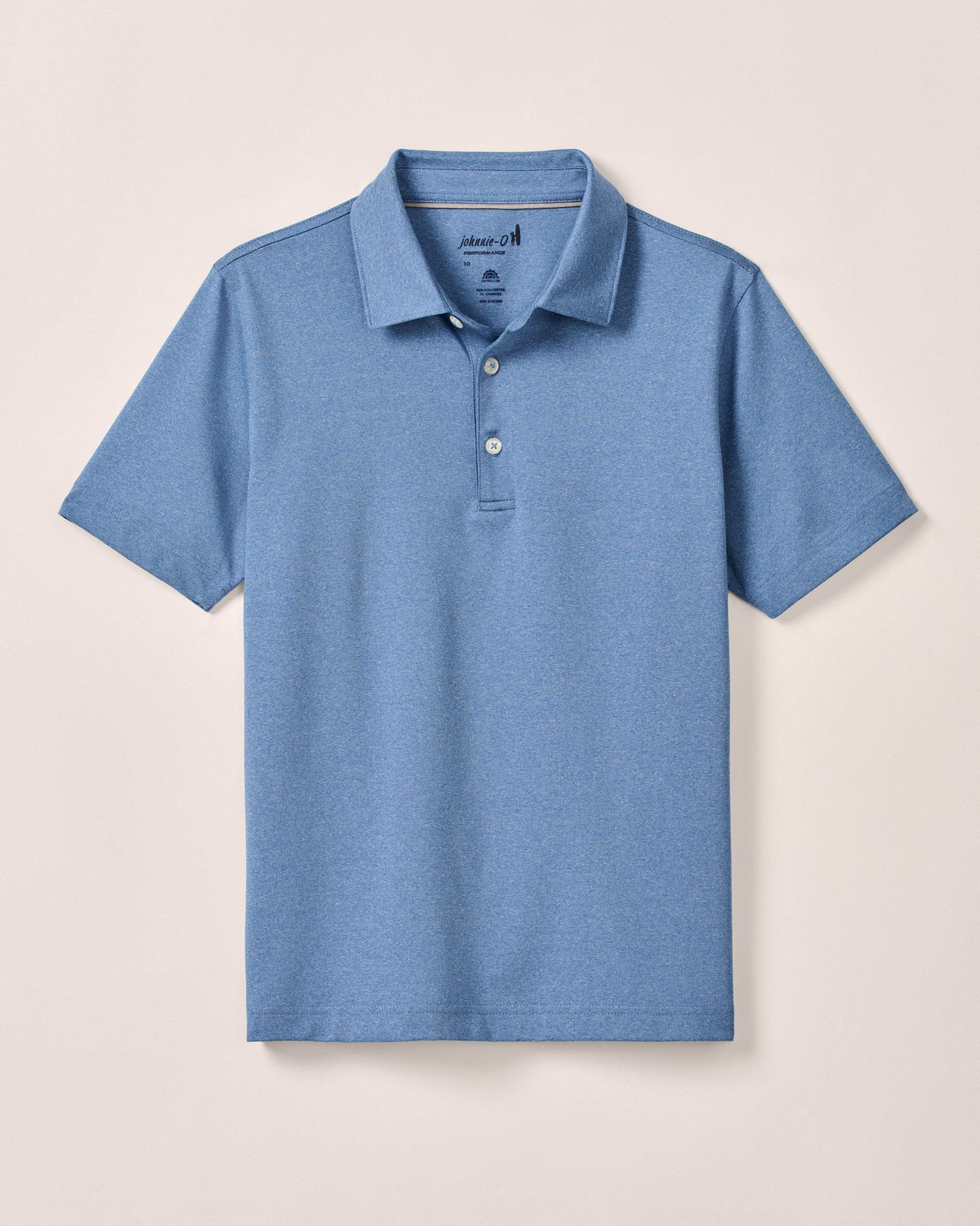 Johnnie-O Performance Jersey Jr. Polo - Birdie