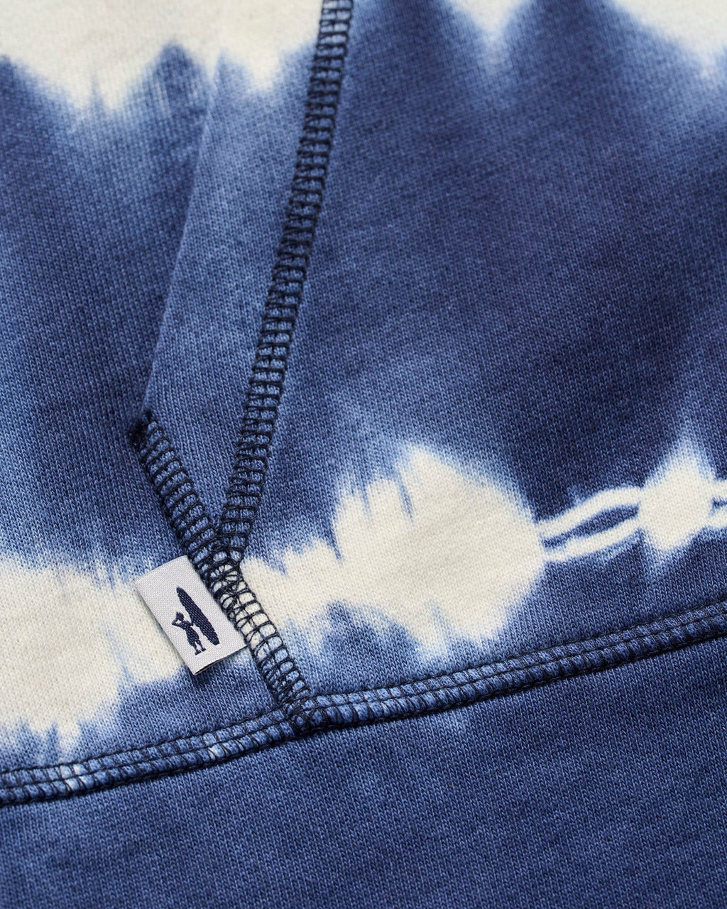 Johnnie-O Bo Jr. Tie-Dye Pullover Hoodie, Navy