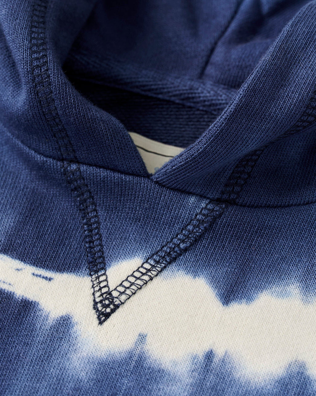 Johnnie-O Bo Jr. Tie-Dye Pullover Hoodie, Navy