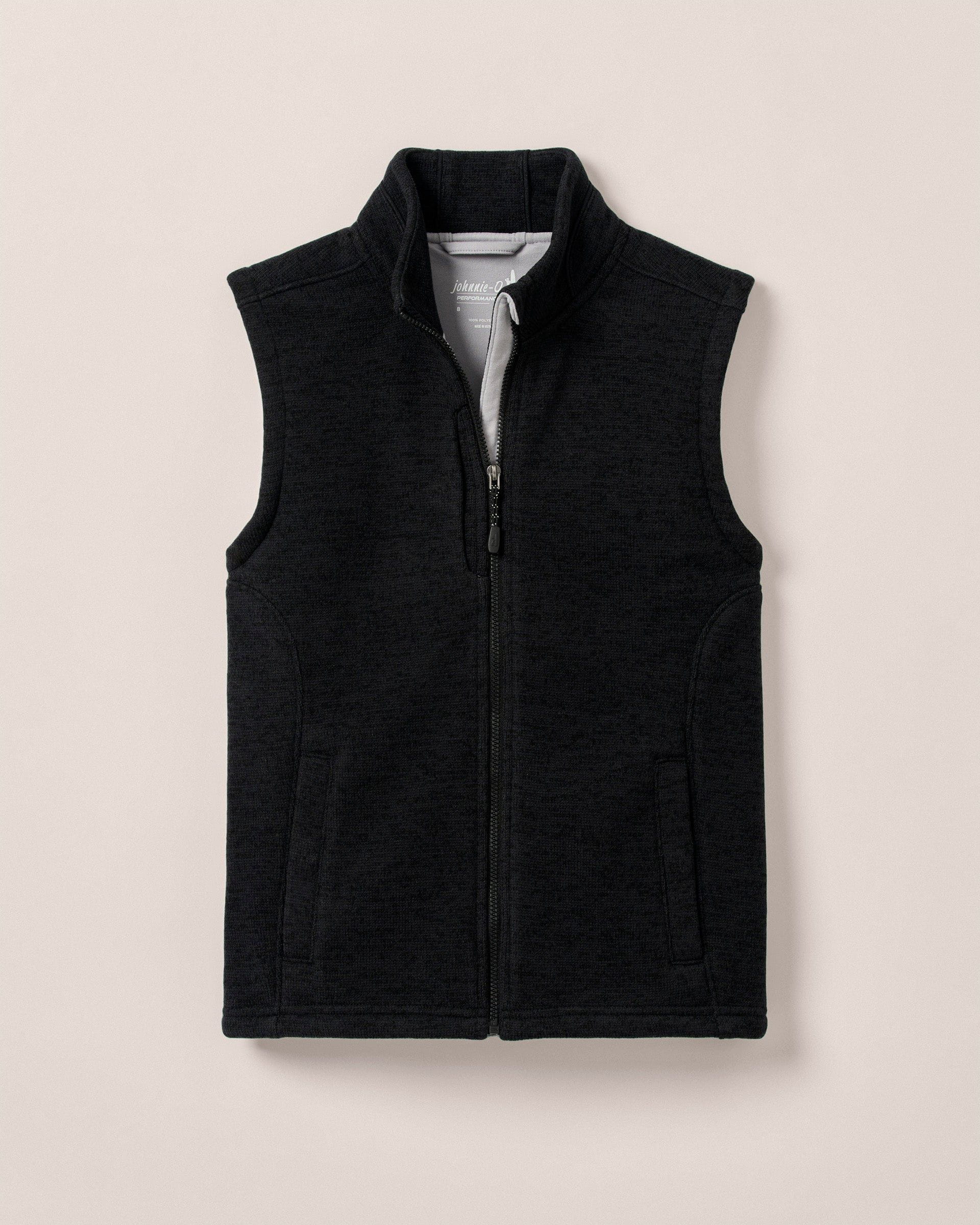 Johnnie-O Denalis Jr. Double-Zip Fleece Vest