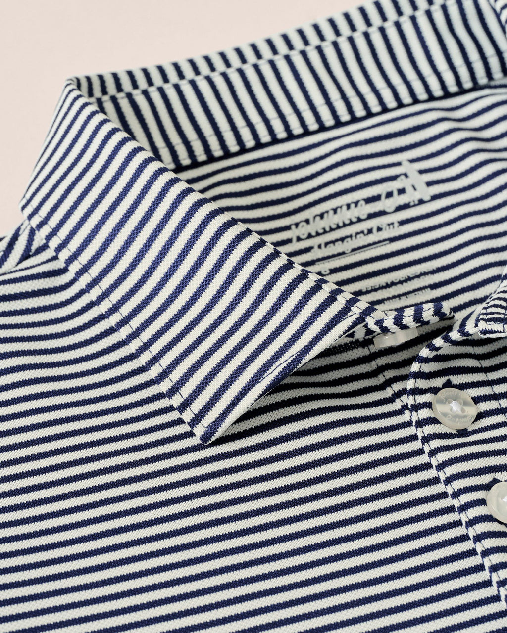 Johnnie-O Performance Mesh Jr. Polo - Dru Stripe