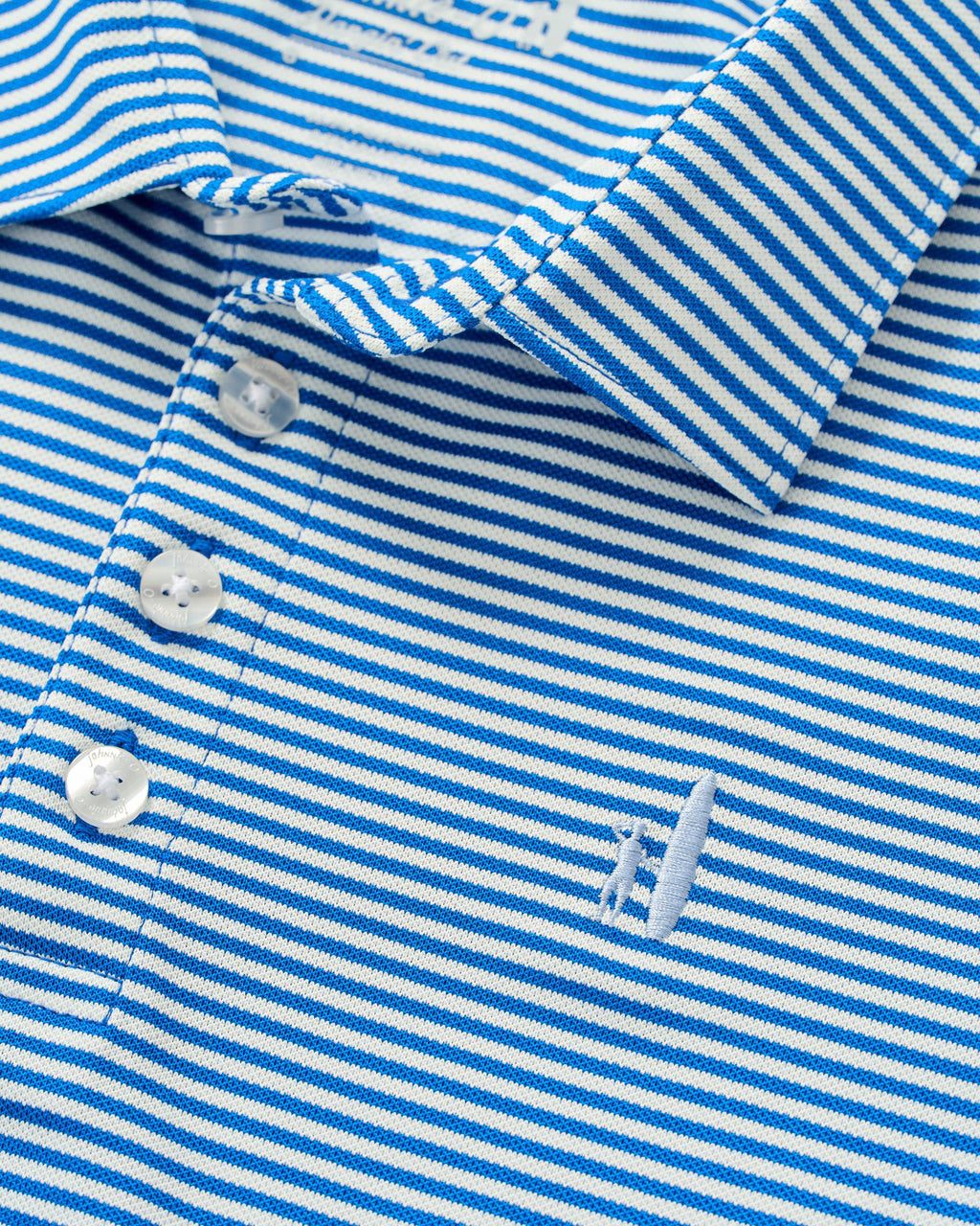 Johnnie-O Performance Mesh Jr. Polo - Dru Stripe