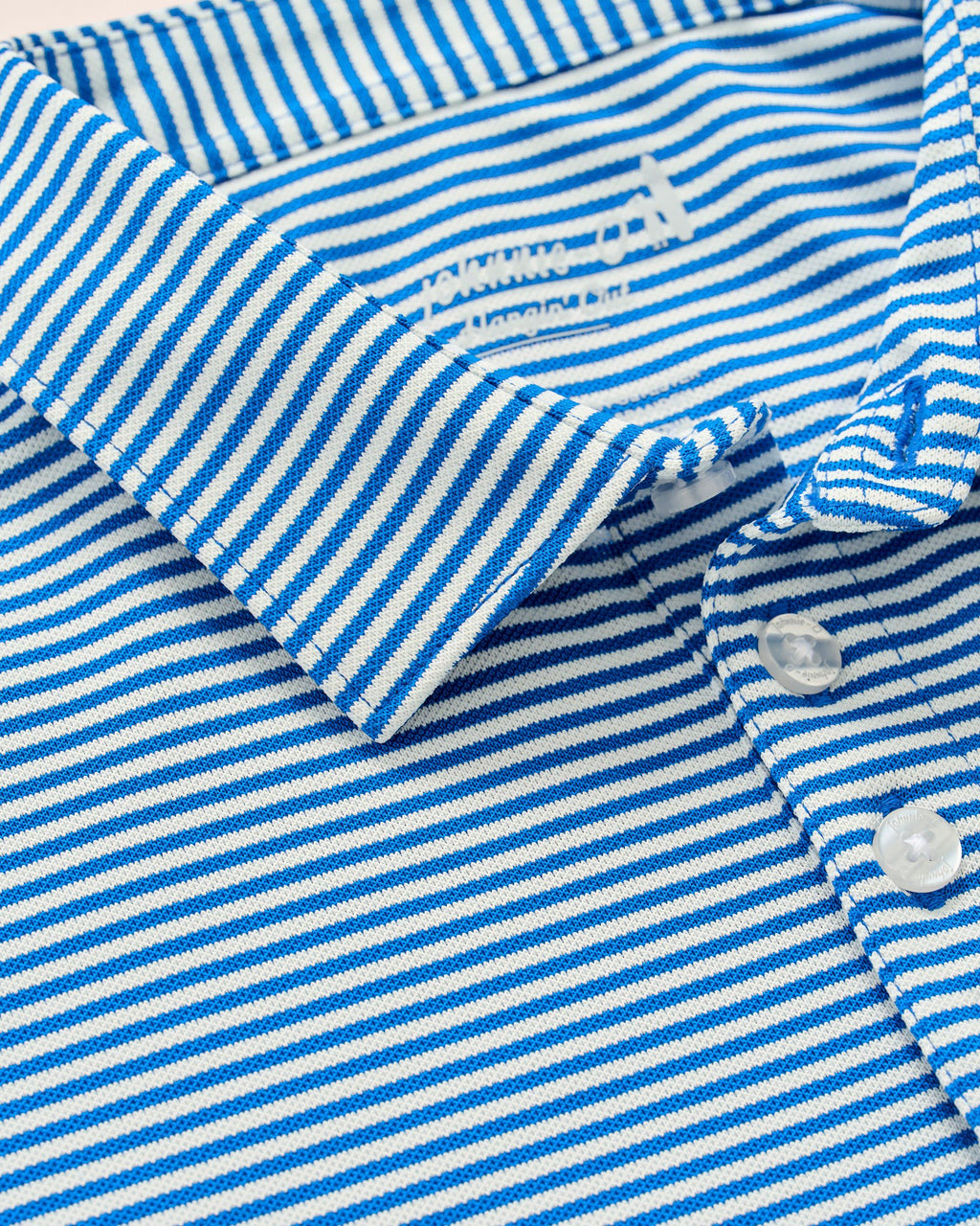 Johnnie-O Performance Mesh Jr. Polo - Dru Stripe