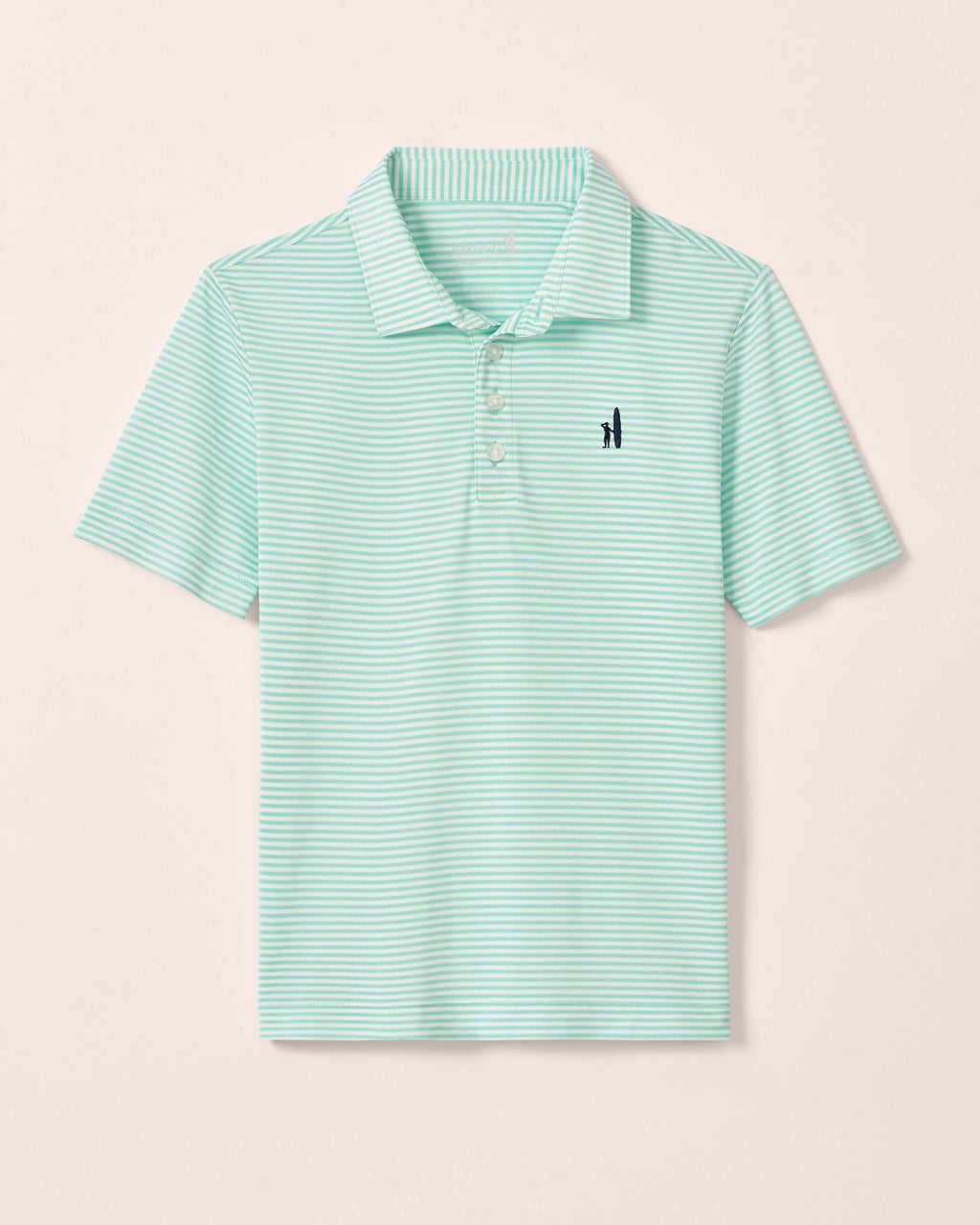 Johnnie-O Performance Mesh Jr. Polo - Dru Stripe