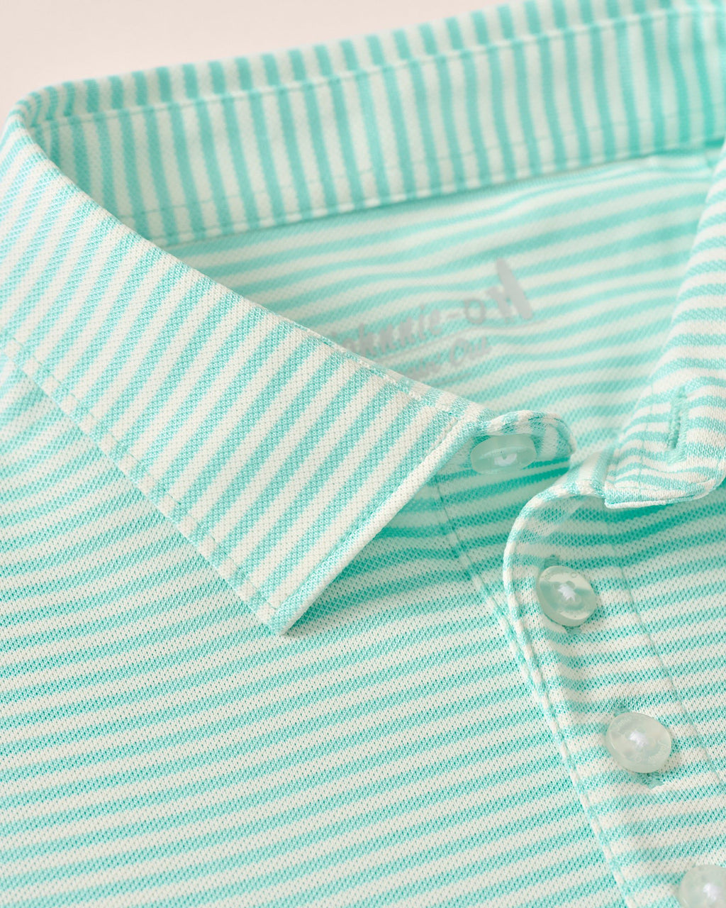 Johnnie-O Performance Mesh Jr. Polo - Dru Stripe