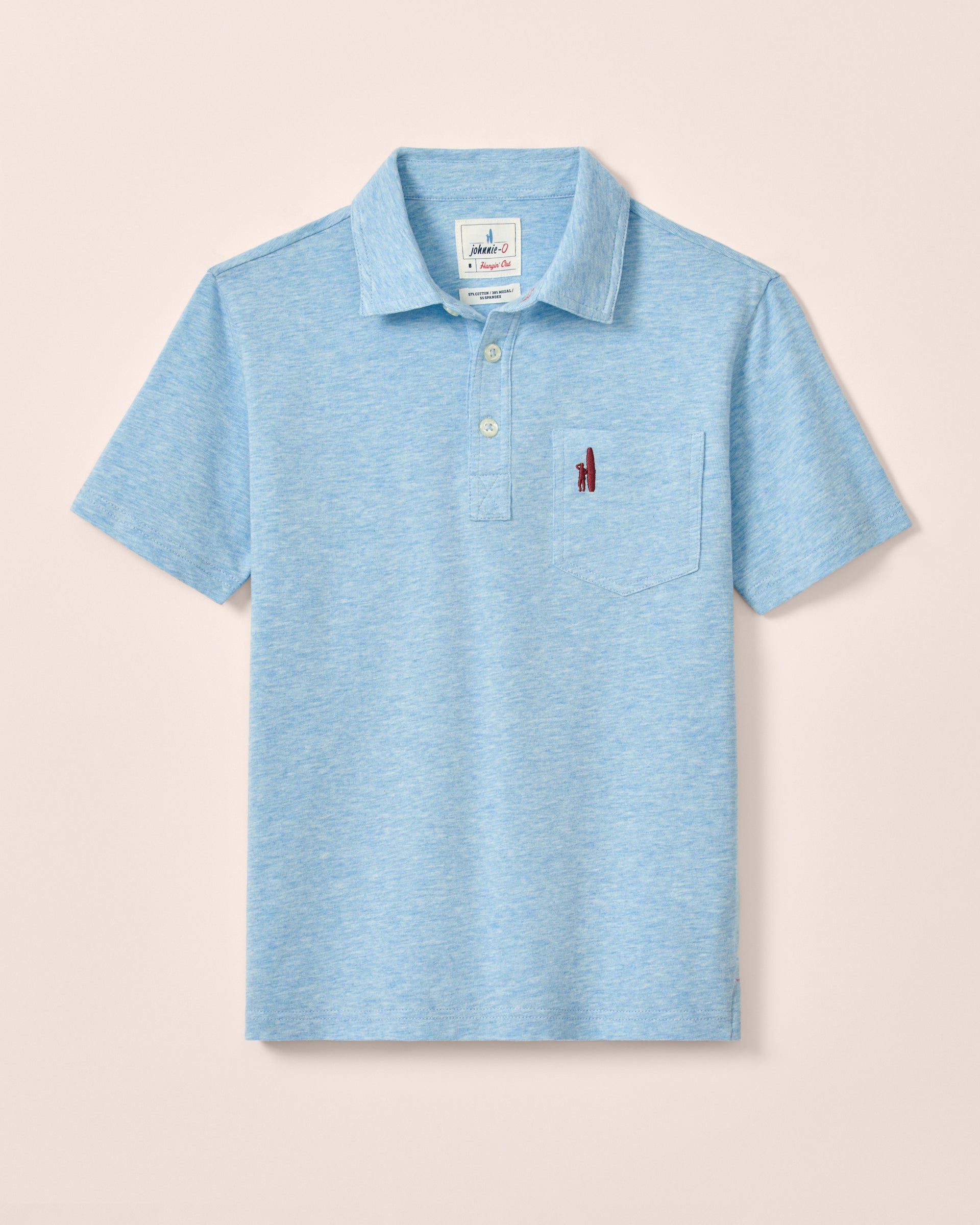 Johnnie-O Original Jr. Polo - Heathered 2.0