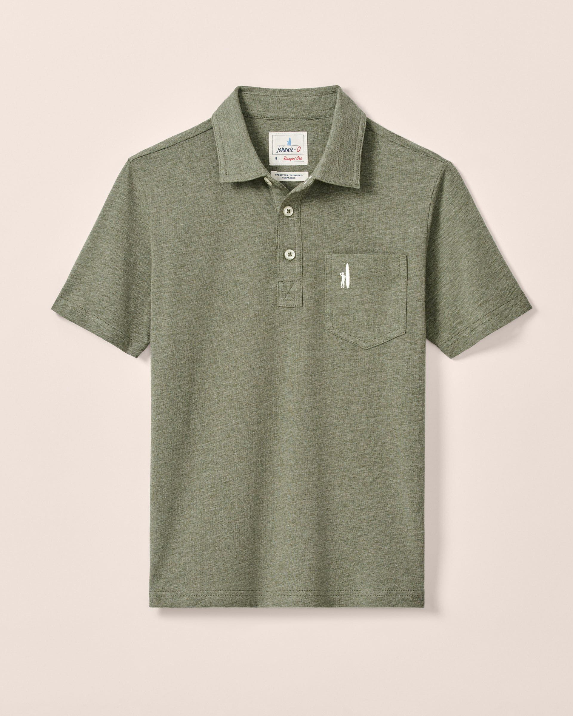 Johnnie-O Original Jr. Polo - Heathered 2.0