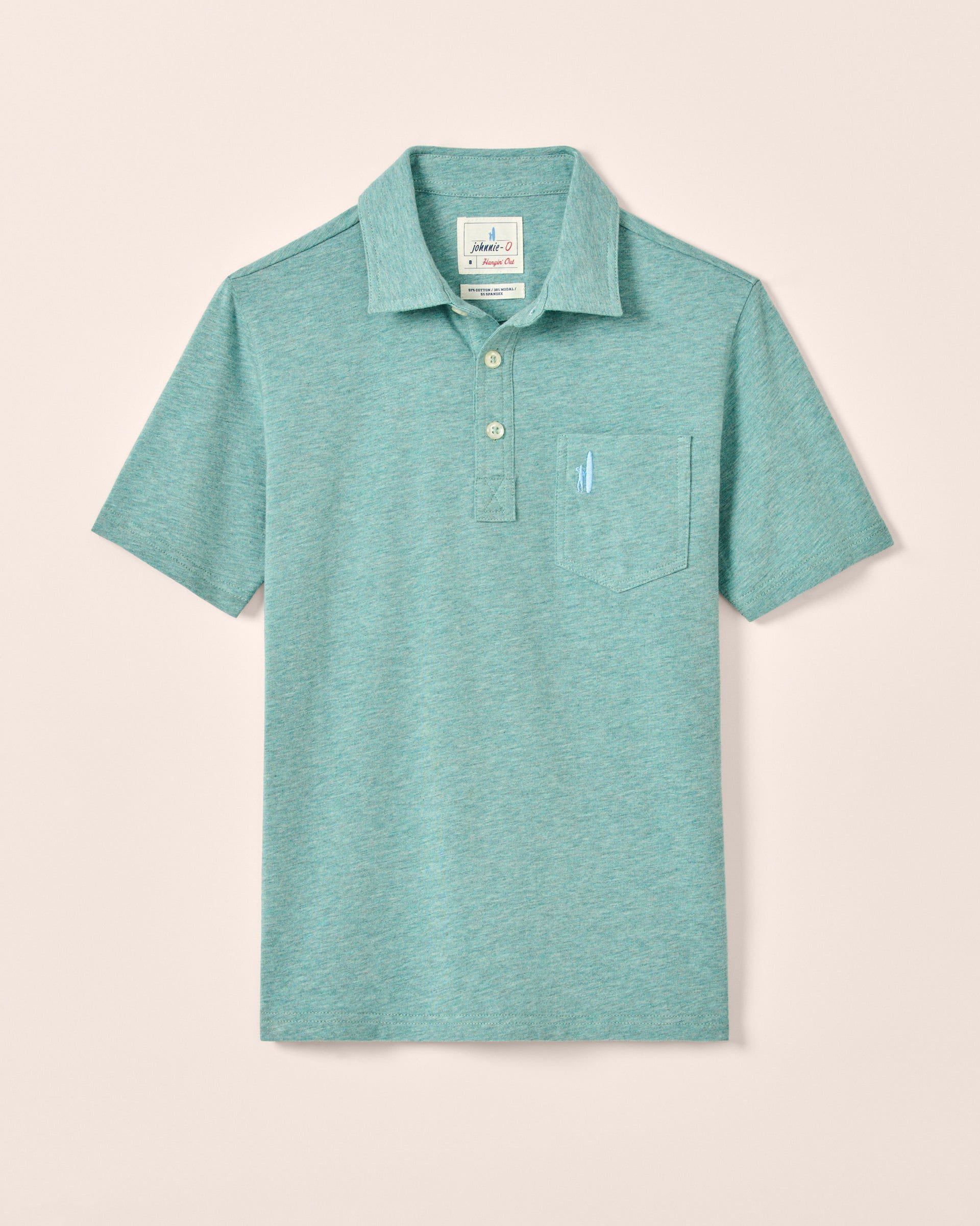 Johnnie-O Original Jr. Polo - Heathered 2.0