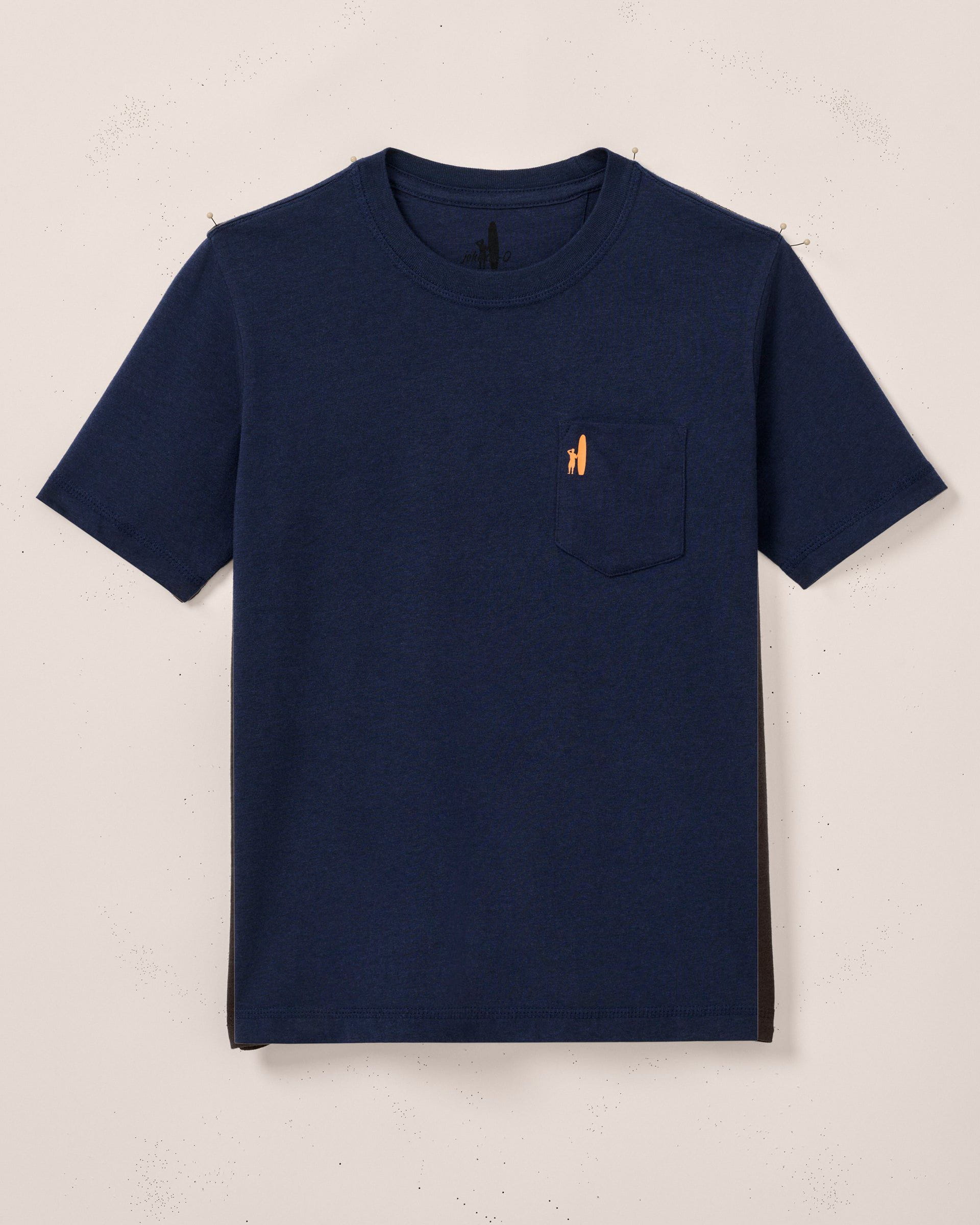 Johnnie-O Kahuna Jr. Pocket T-Shirt, Navy