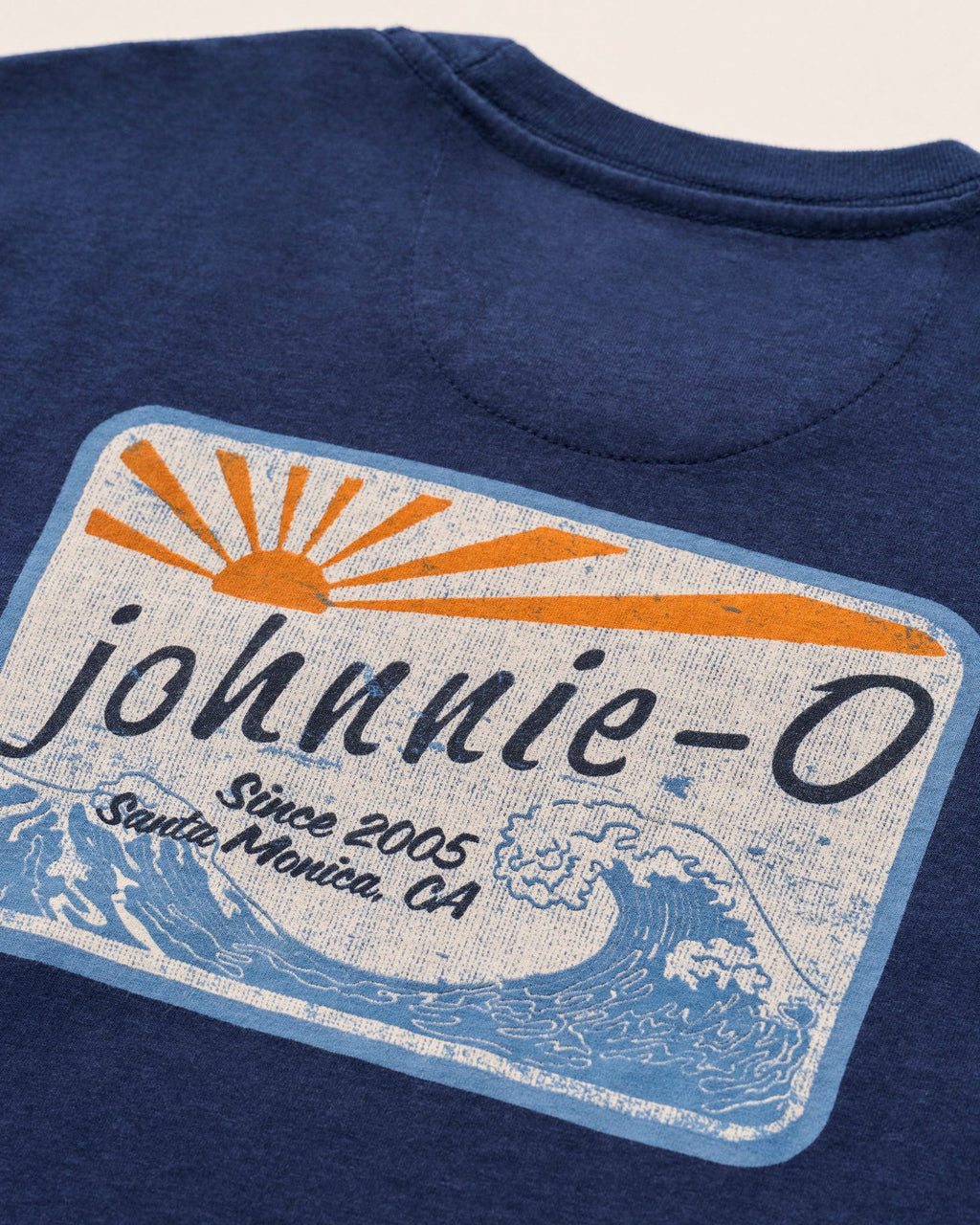 Johnnie-O Kahuna Jr. Pocket T-Shirt, Navy