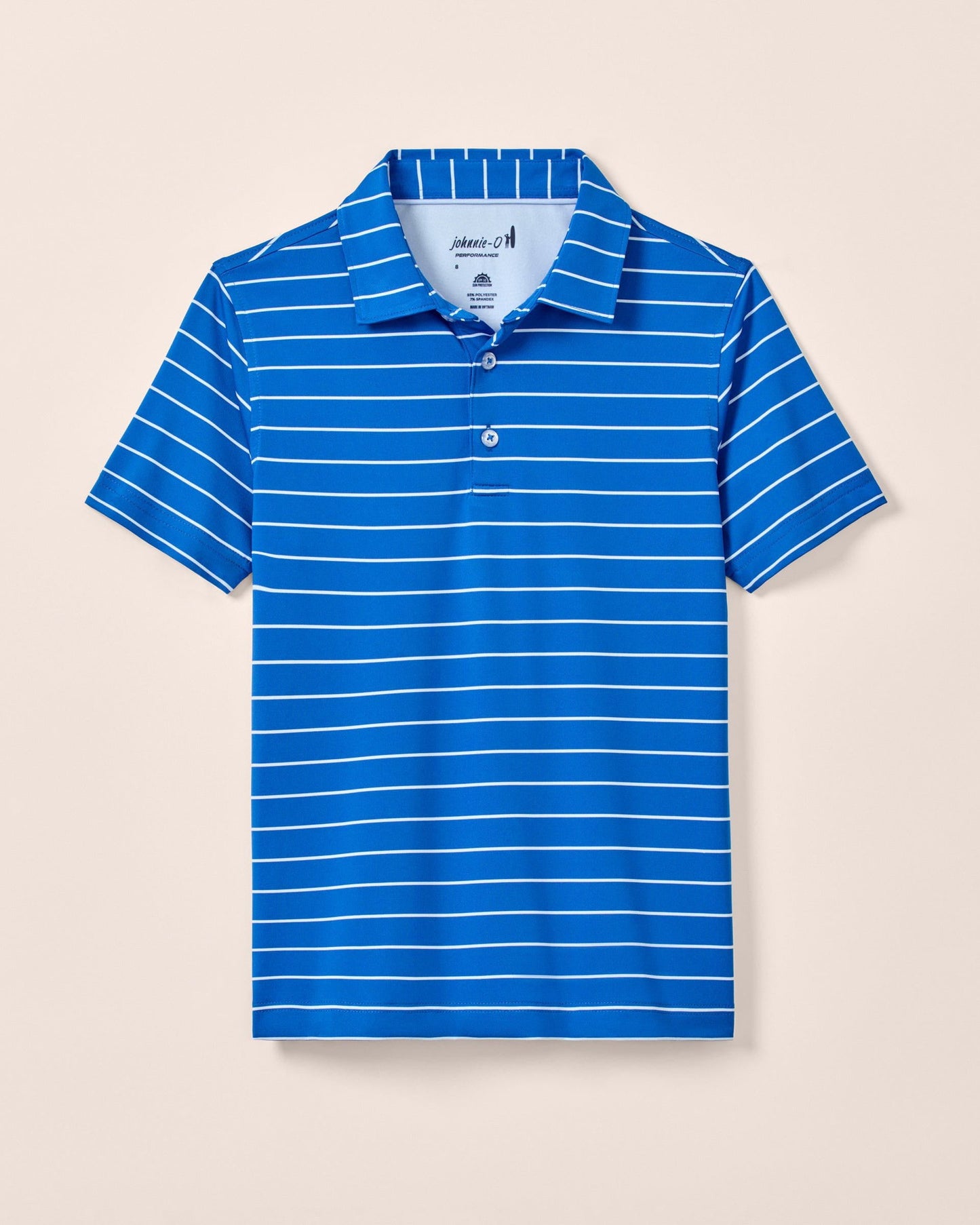 Johnnie-O Performance Mesh Jr. Polo - Kerwin Stripe