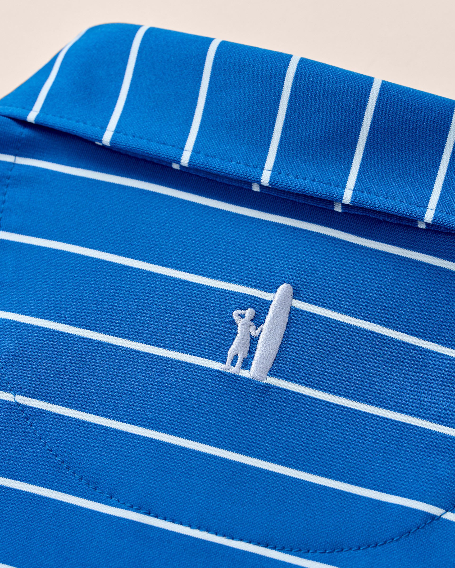 Johnnie-O Performance Mesh Jr. Polo - Kerwin Stripe