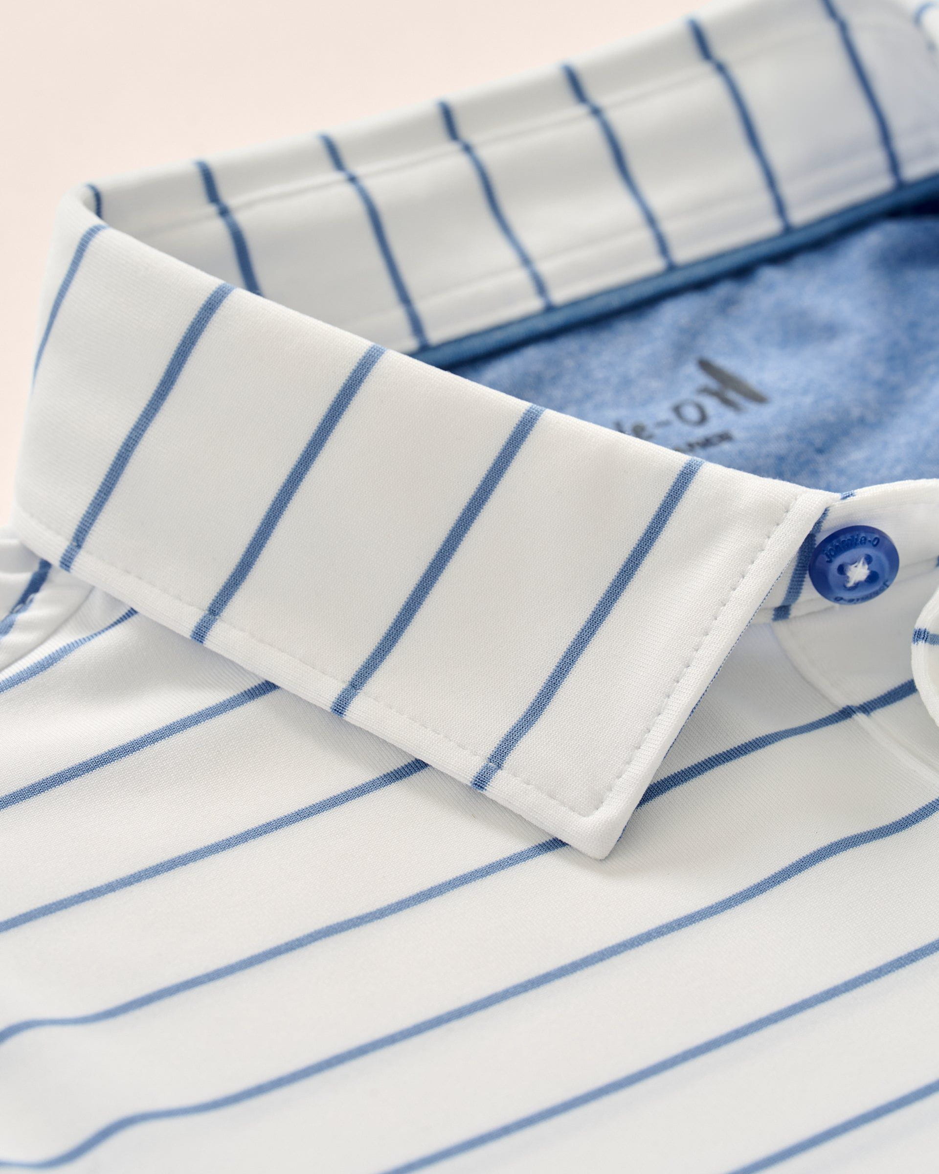 Johnnie-O Performance Mesh Jr. Polo - Kerwin Stripe
