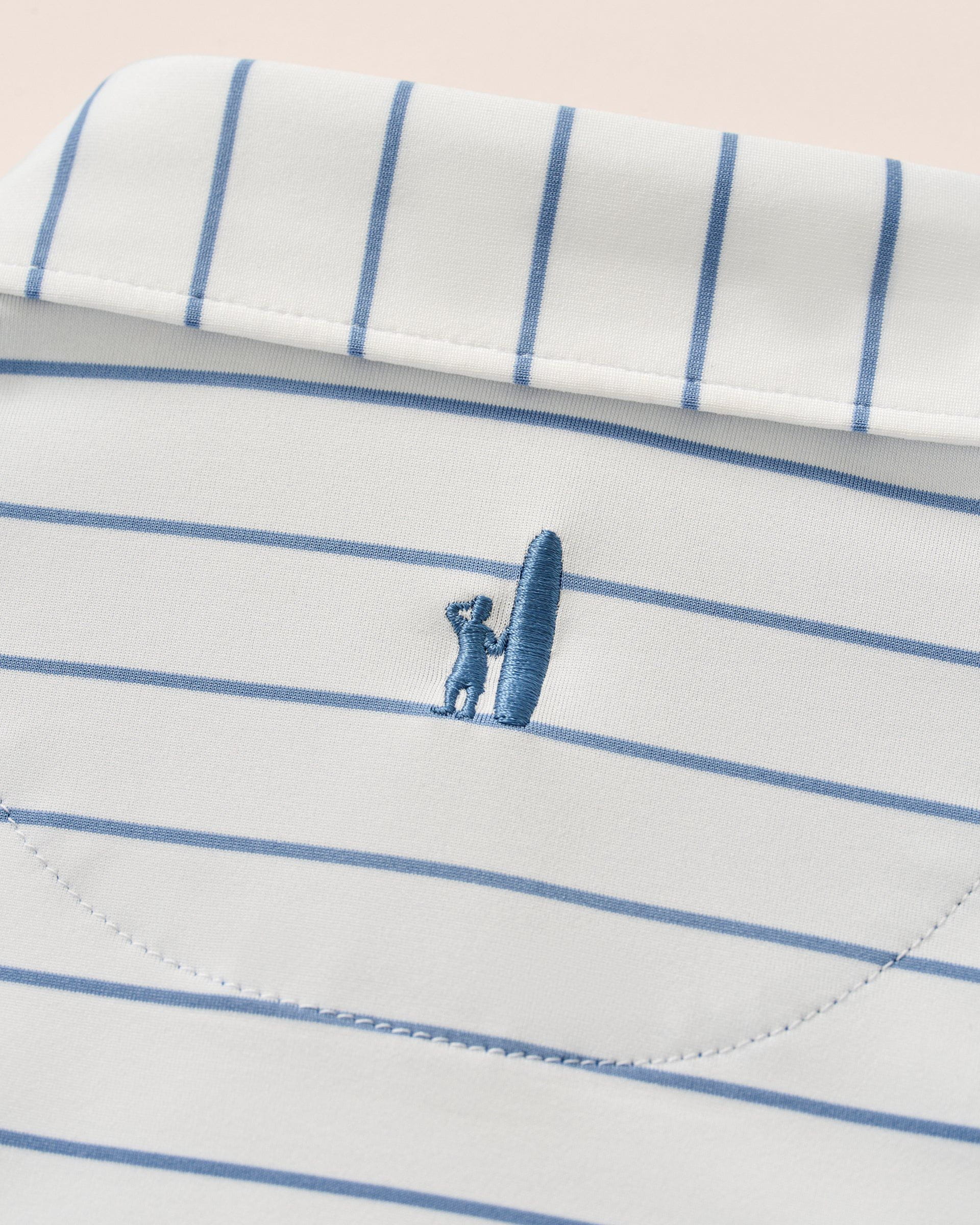 Johnnie-O Performance Mesh Jr. Polo - Kerwin Stripe