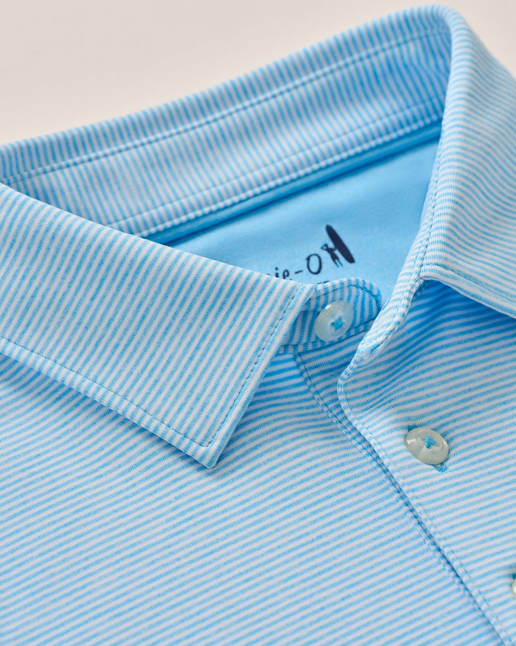 Johnnie-O Performance Jersey Jr. Polo - Lyndonn Stripe