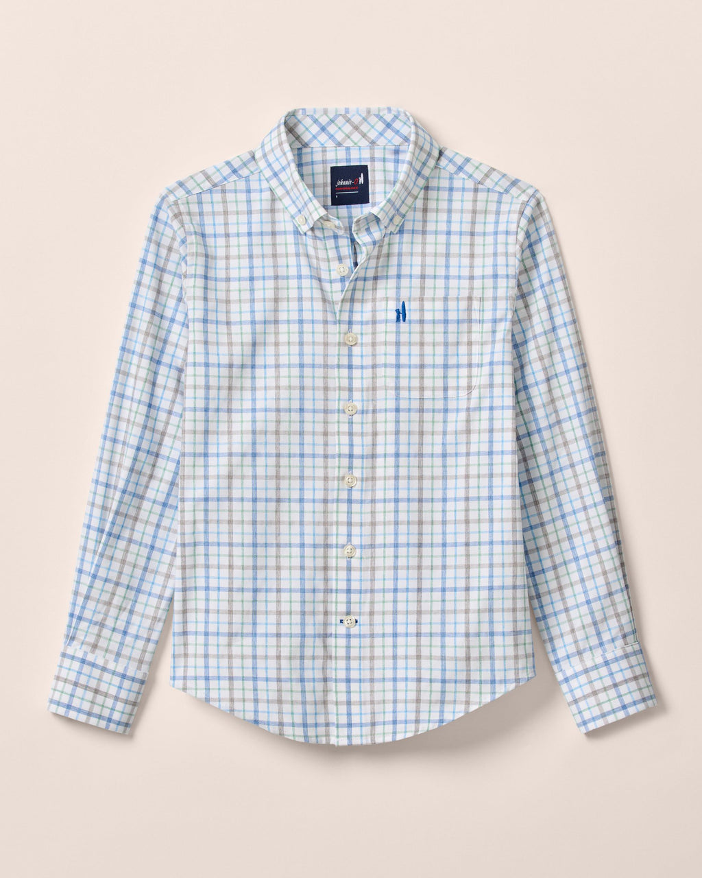 Johnnie-O Everyday Performance Jr. Button Down Shirt - Maarten, Navy