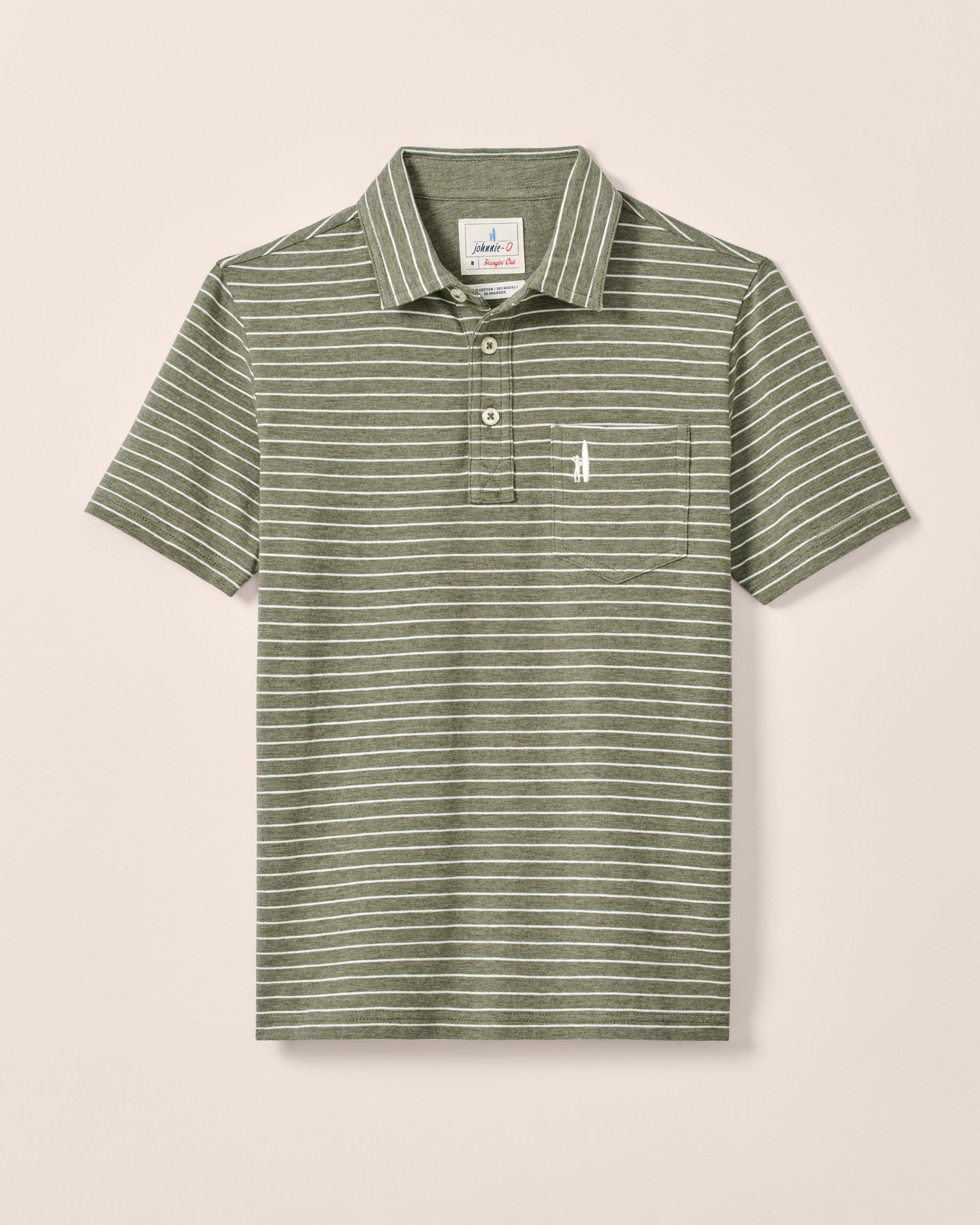 Johnnie-O Original Jr. Polo - Ryan Stripe