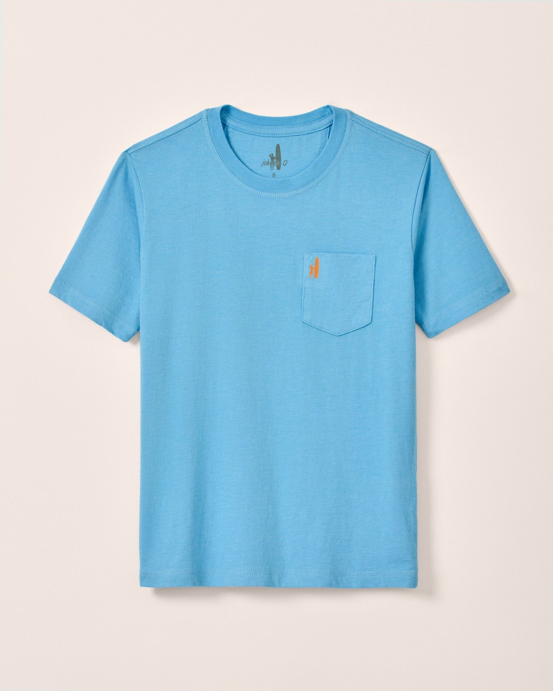 Johnnie-O Sun Line Jr. Pocket T-Shirt Maliblu