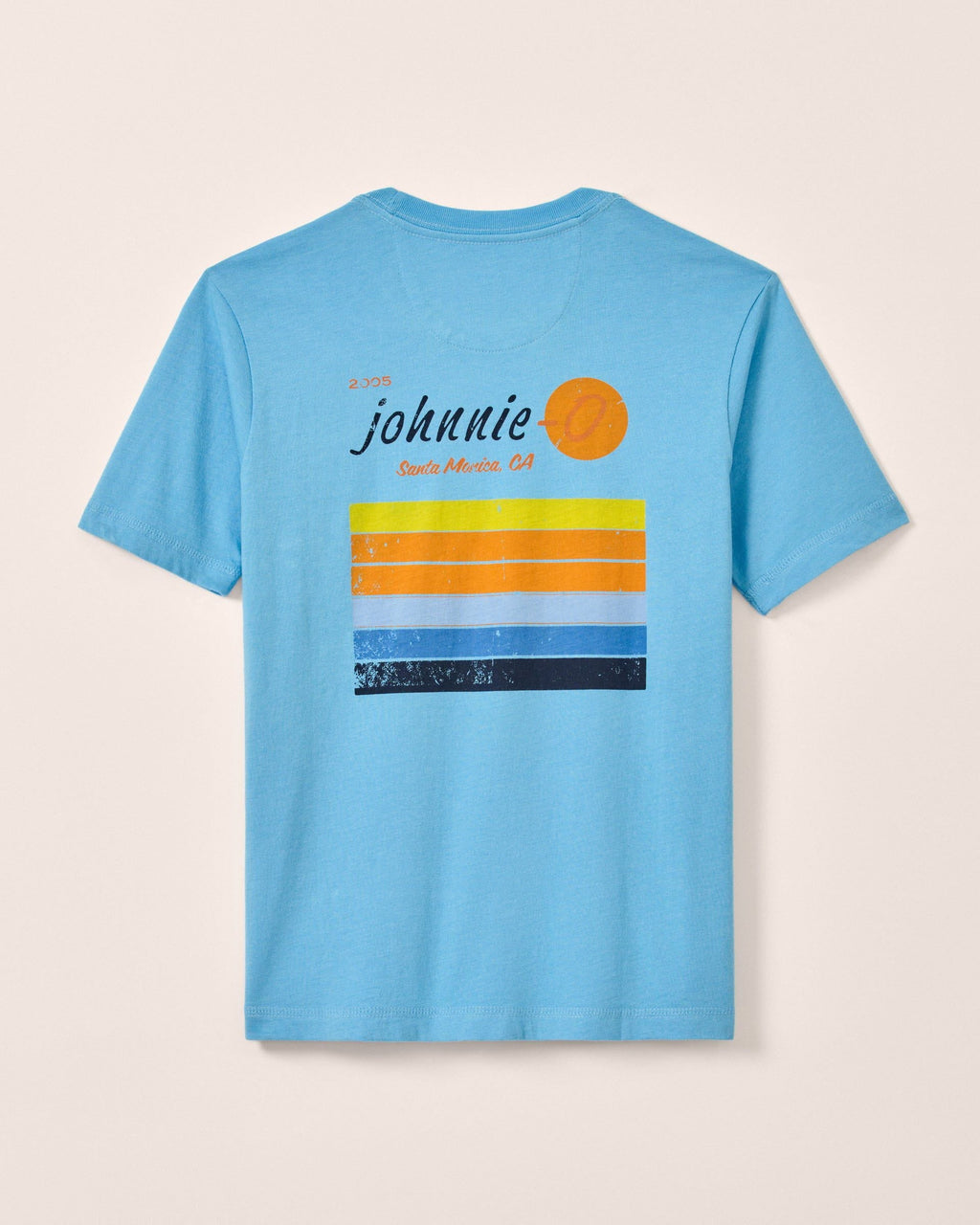 Johnnie-O Sun Line Jr. Pocket T-Shirt Maliblu