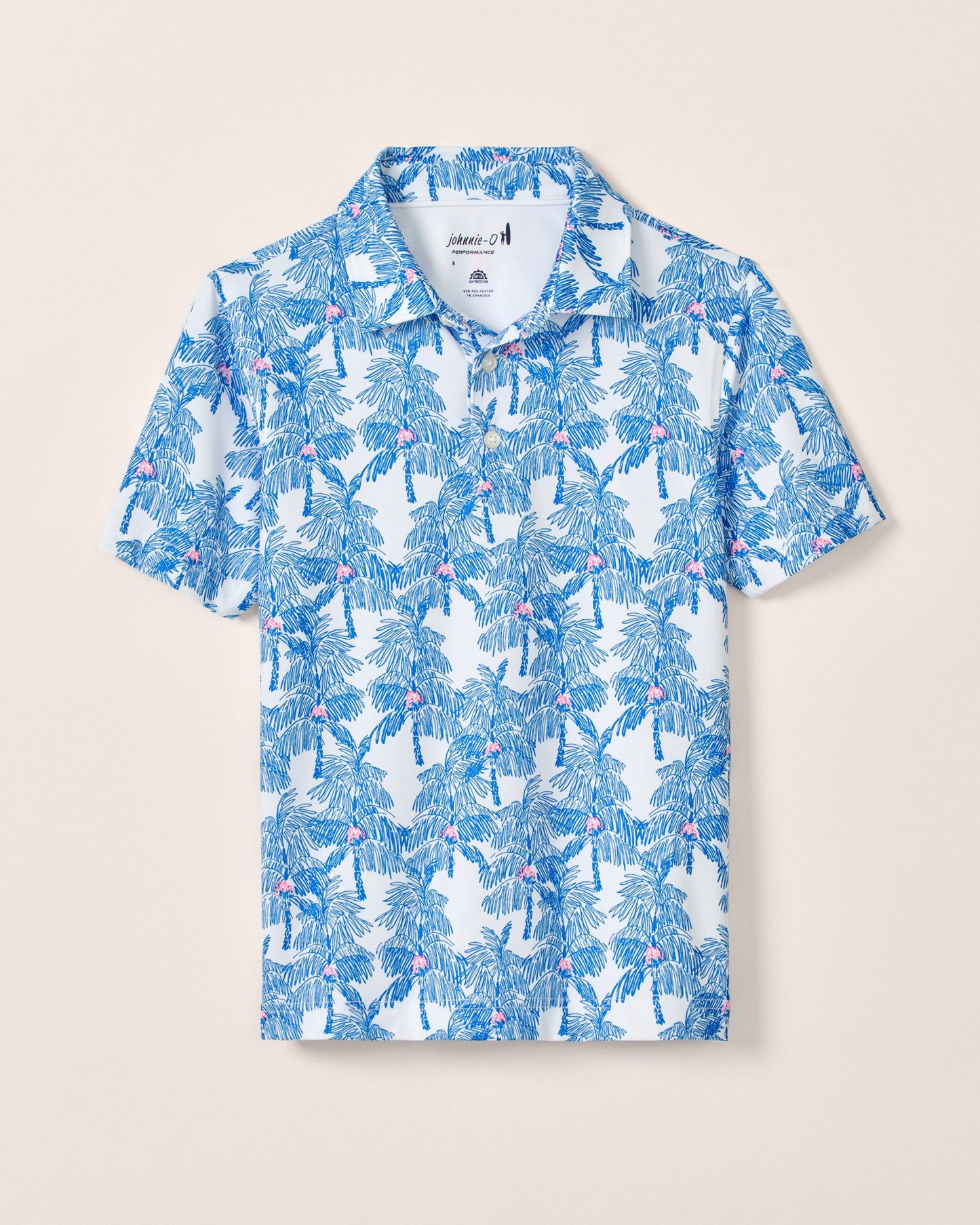 Johnnie-O Performance Mesh Jr. Polo - The Grove Print