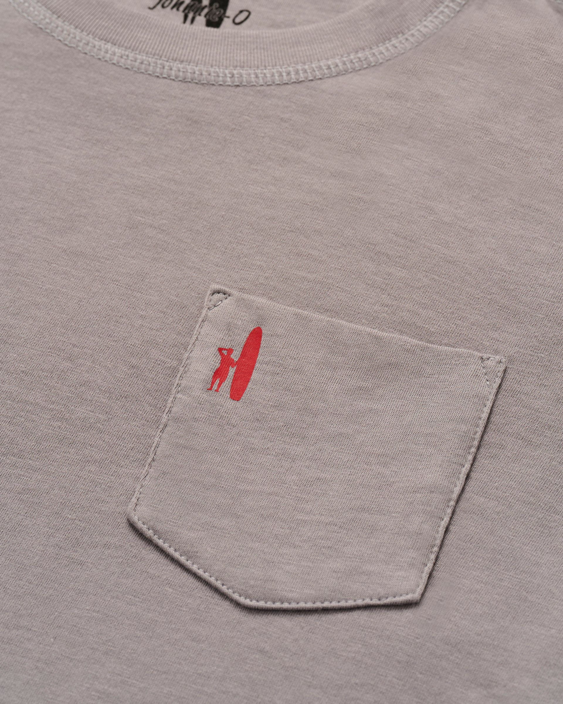 Johnnie-O US Palm Jr. Long-Sleeve Pocket T-Shirt, Steel