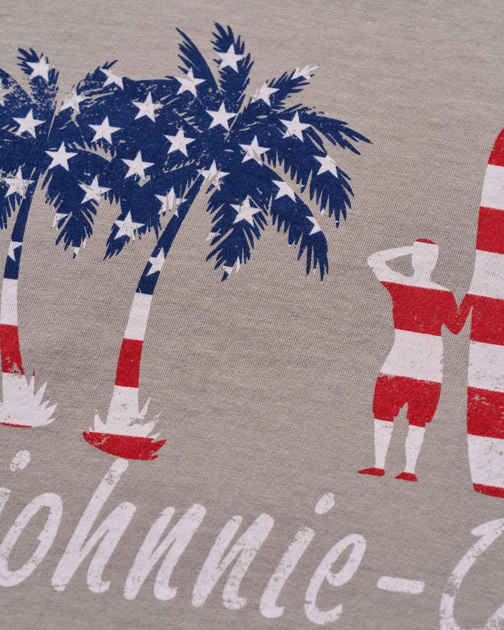 Johnnie-O US Palm Jr. Long-Sleeve Pocket T-Shirt, Steel