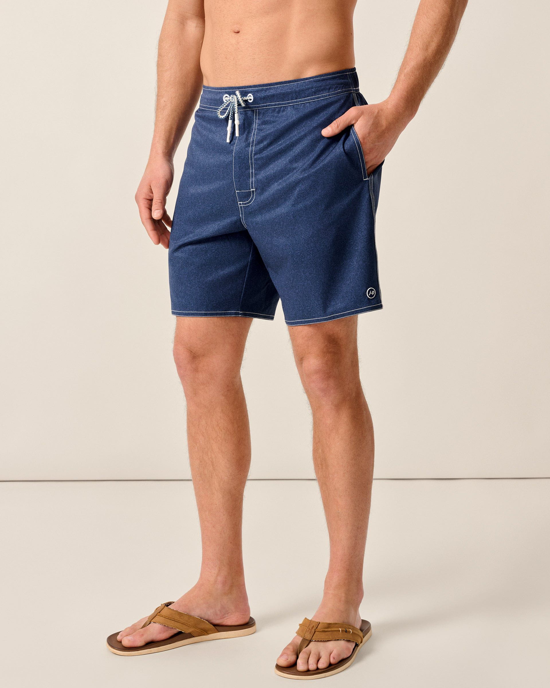 Johnnie-O The Half Elastic 7" Surf Shorts