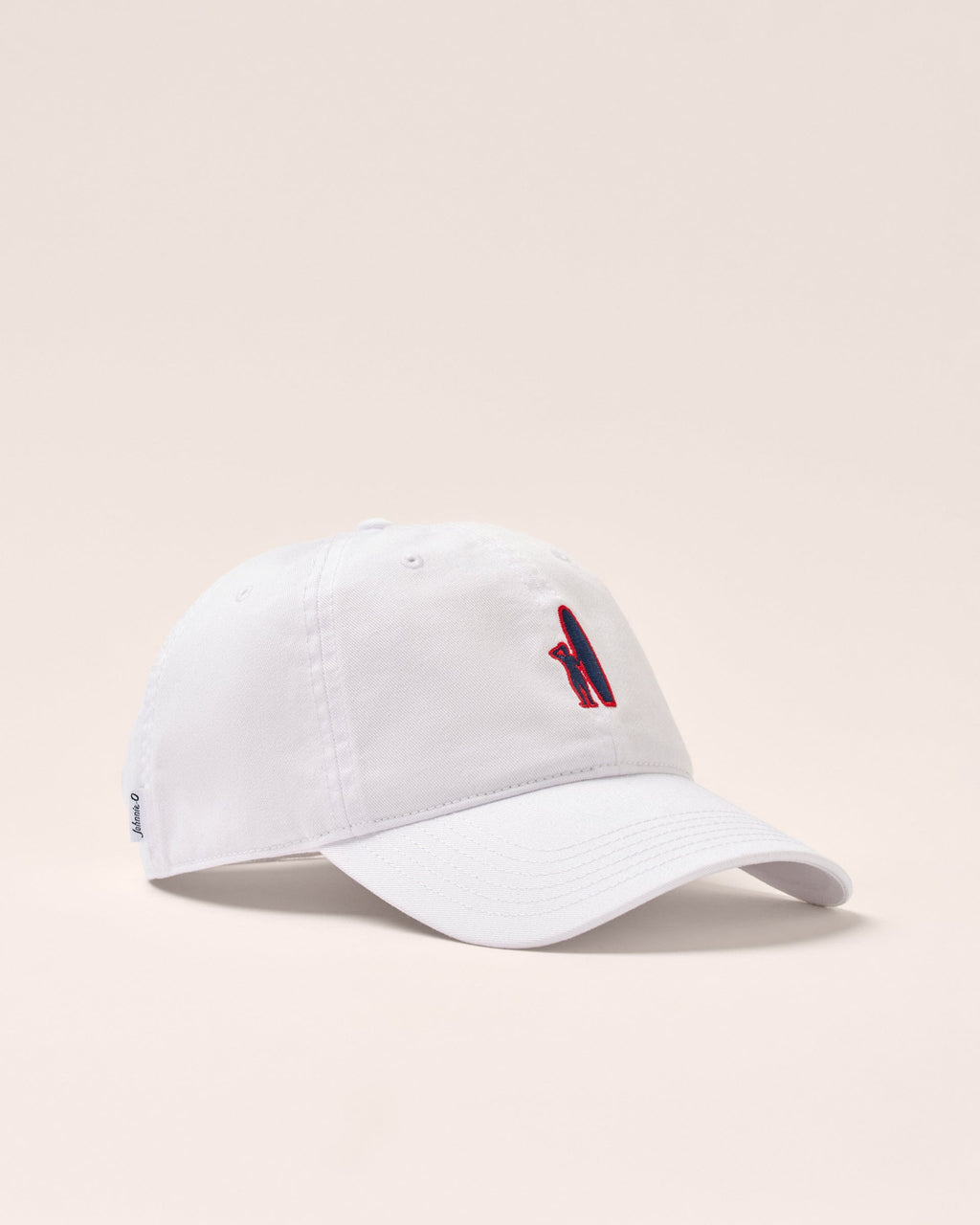Johnnie-O Topper USA Baseball Hat, White