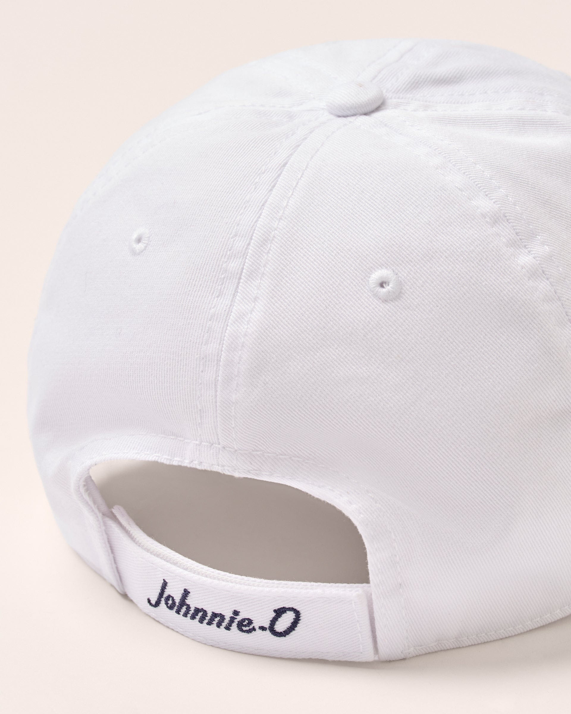 Johnnie-O Topper USA Baseball Hat, White