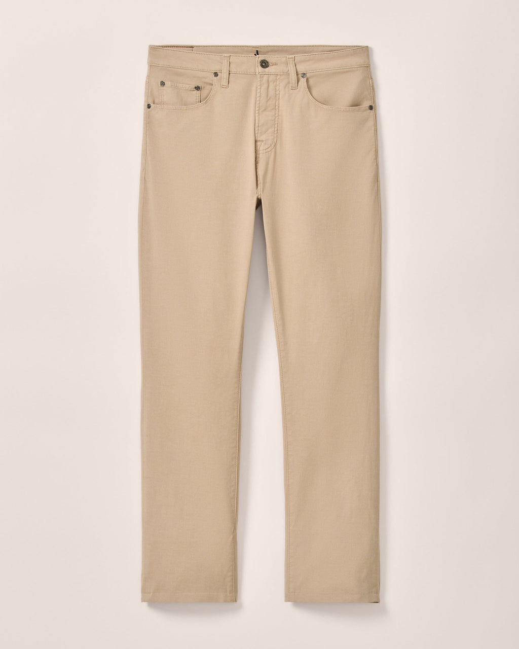Johnnie-O Atlas Lightweight Stretch 5-Pocket Jeans, Khaki