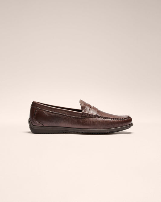 Johnnie-O Baja Penny Loafer Chocolate