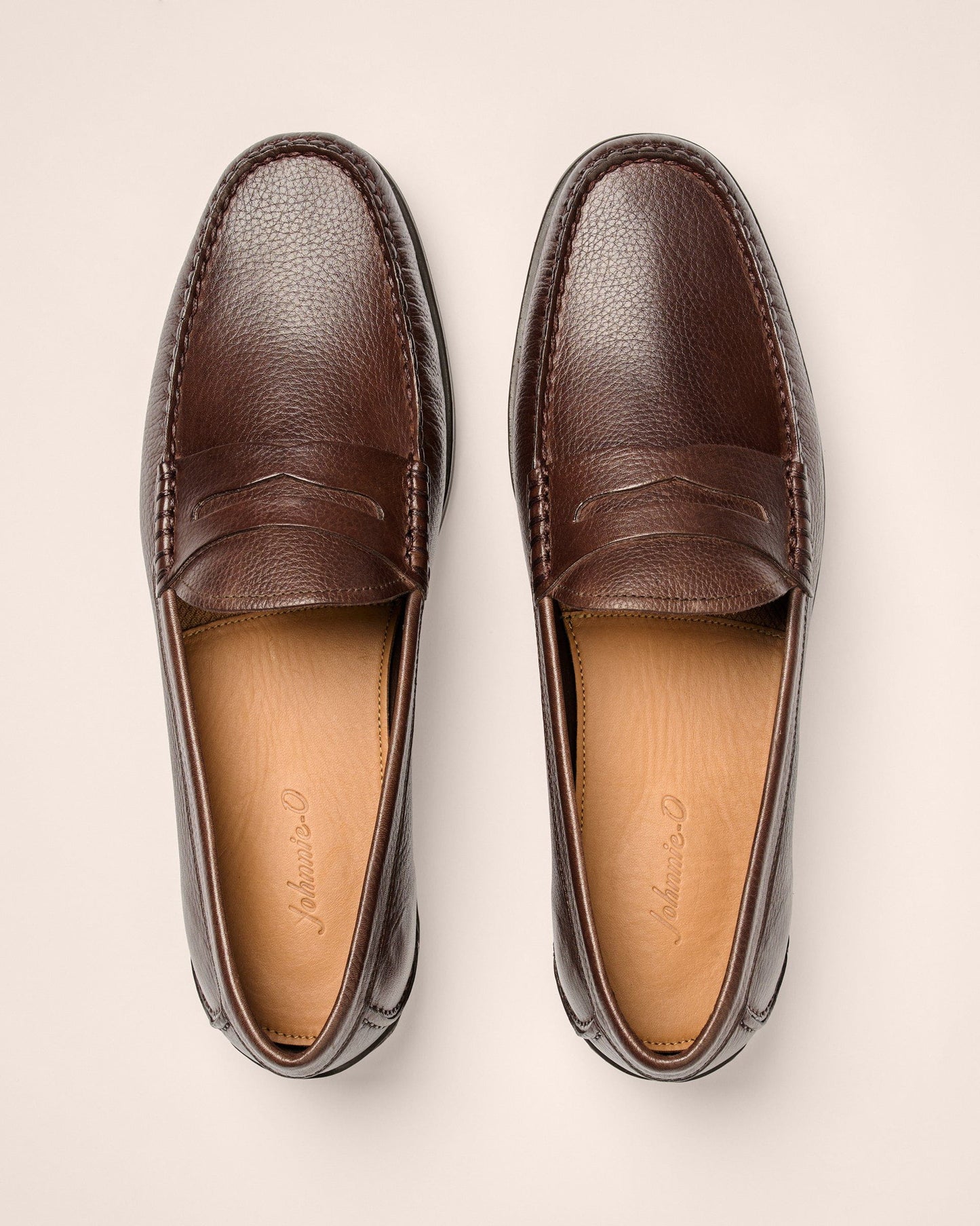 Johnnie-O Baja Penny Loafer Chocolate