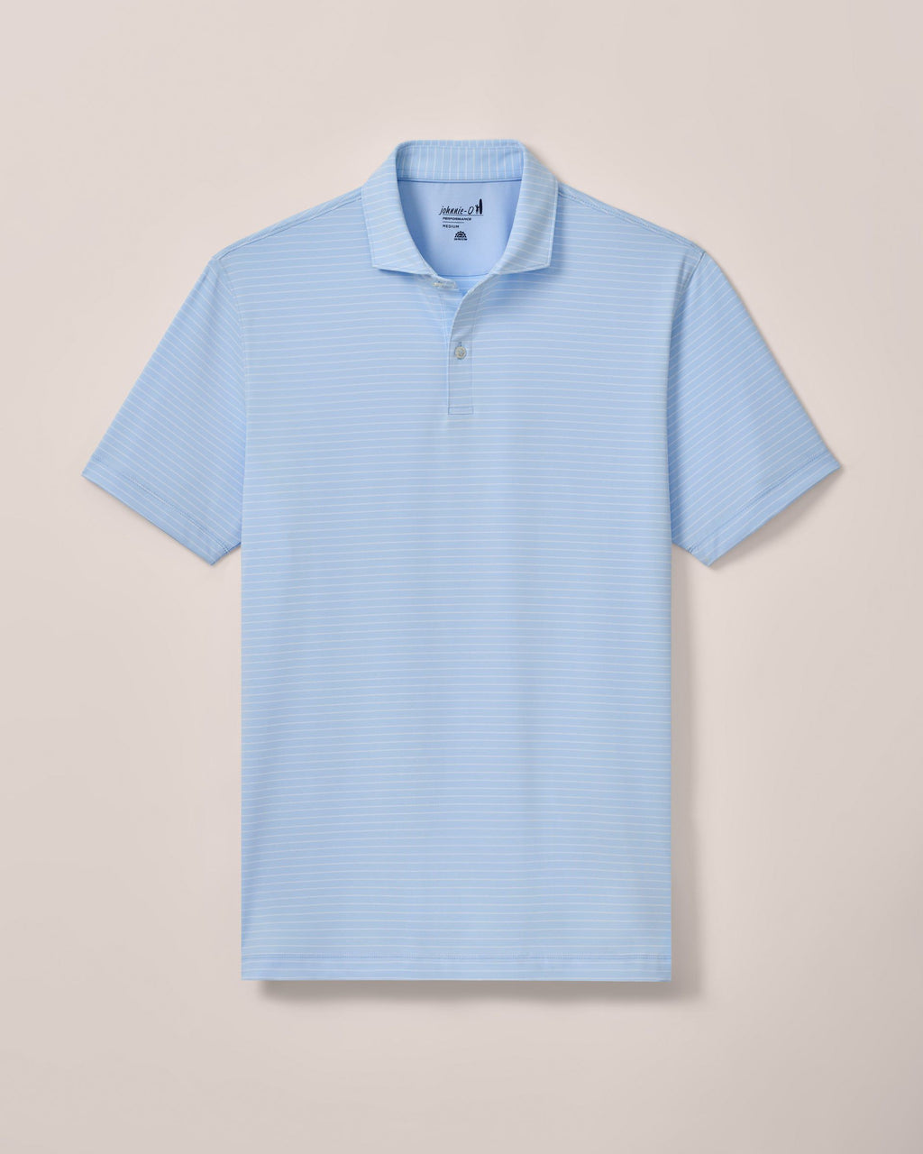 Johnnie-O Performance Jersey Polo - Beau Stripe, Kona