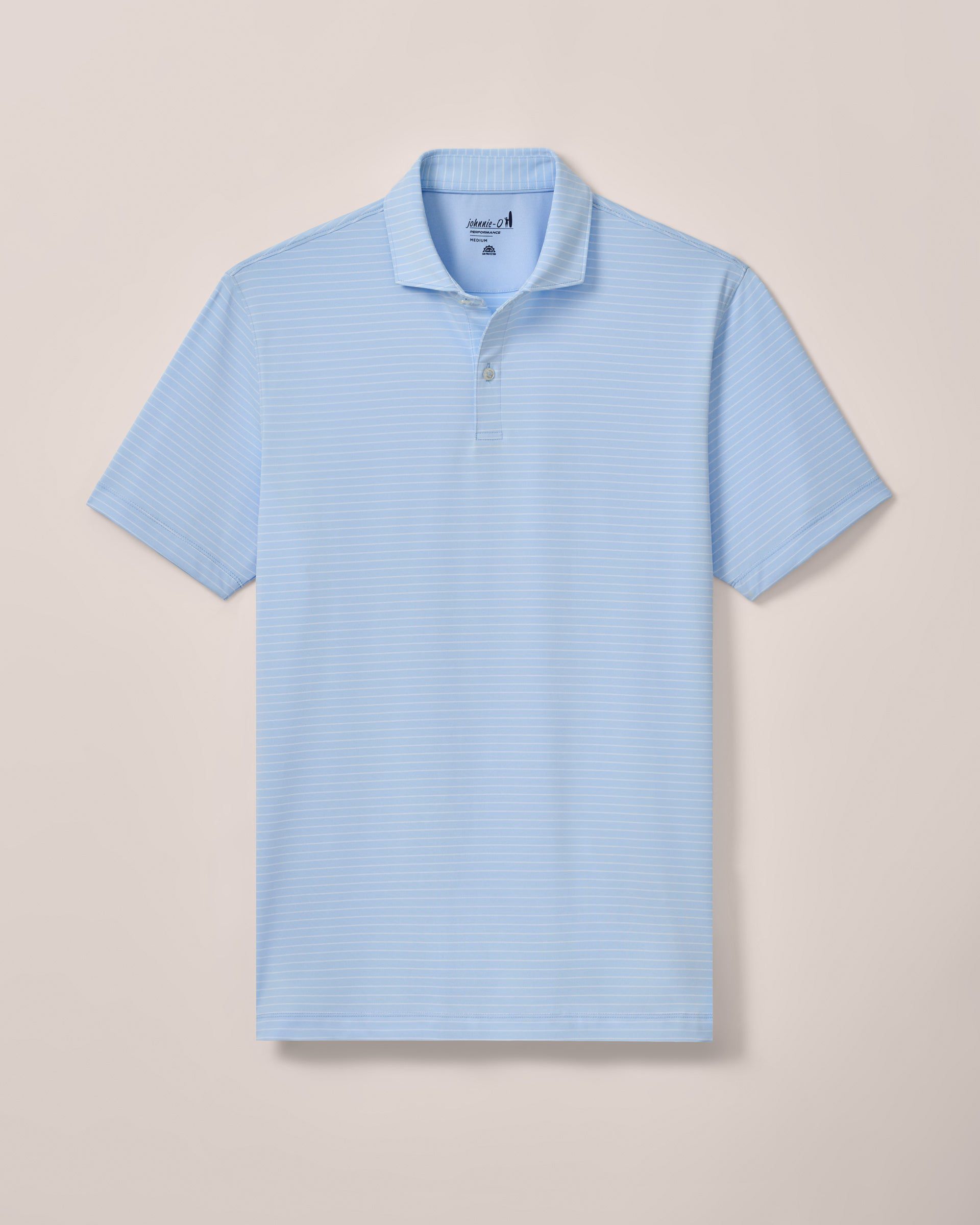 Johnnie-O Performance Jersey Polo - Beau Stripe, Kona