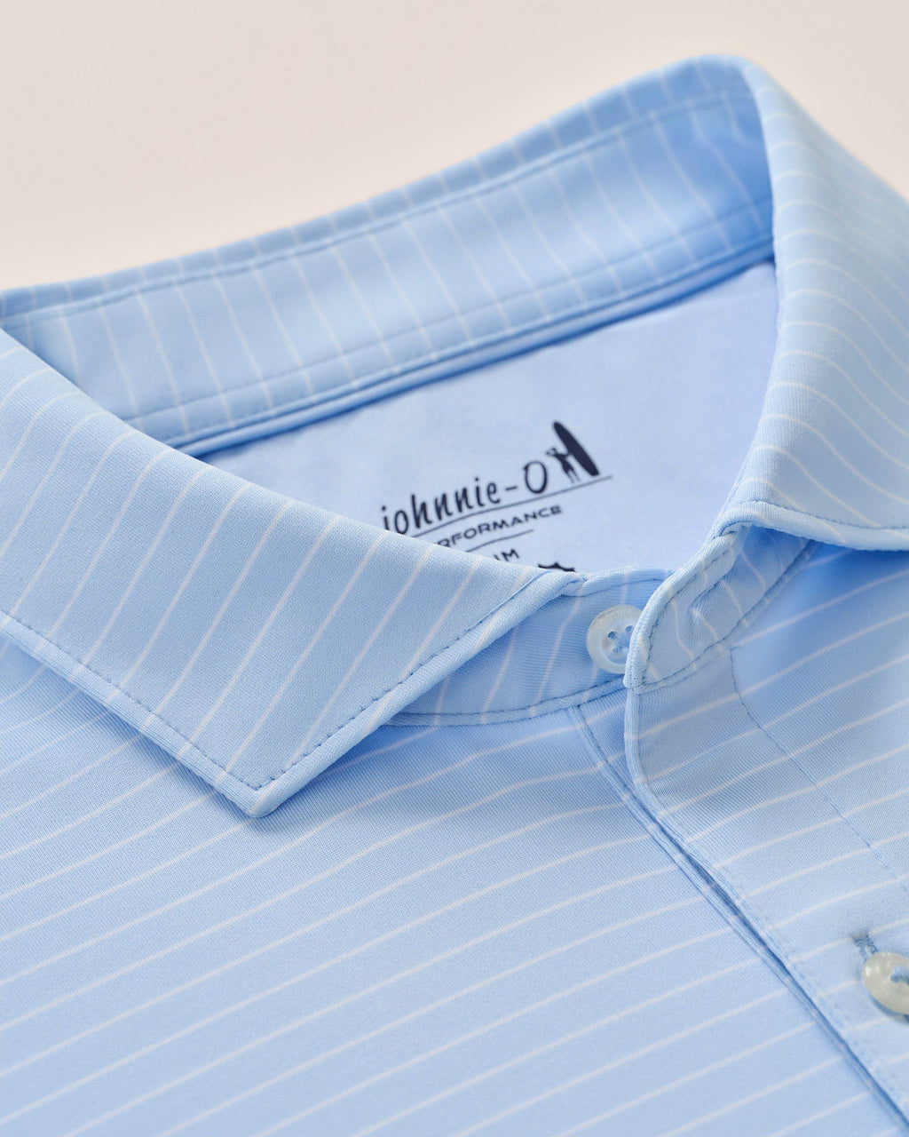 Johnnie-O Performance Jersey Polo - Beau Stripe, Kona