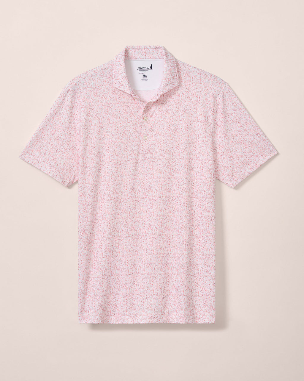 Johnnie-O Performance Jersey Polo - Boggings, Lobster