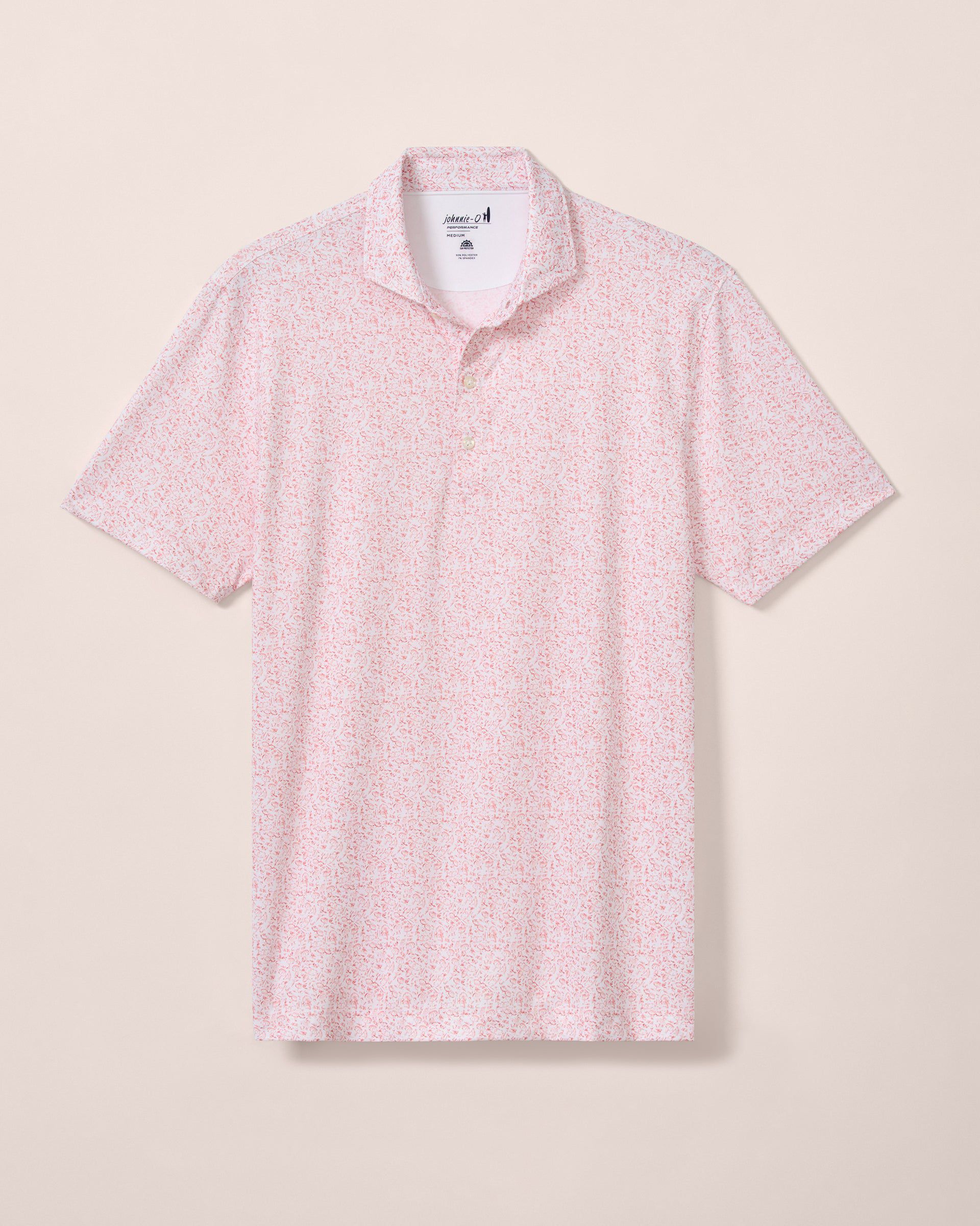 Johnnie-O Performance Jersey Polo - Boggings, Lobster