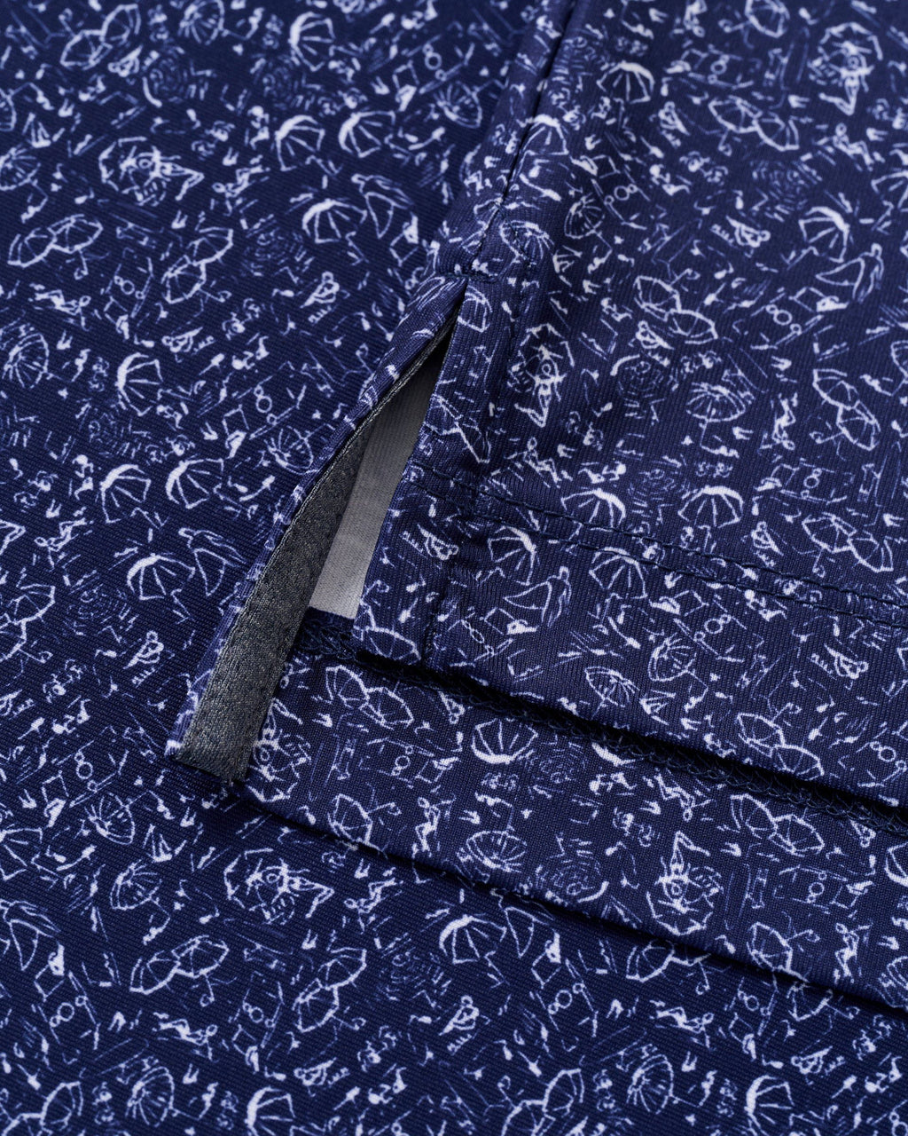 Johnnie-O Performance Jersey Polo - Boggings, Navy